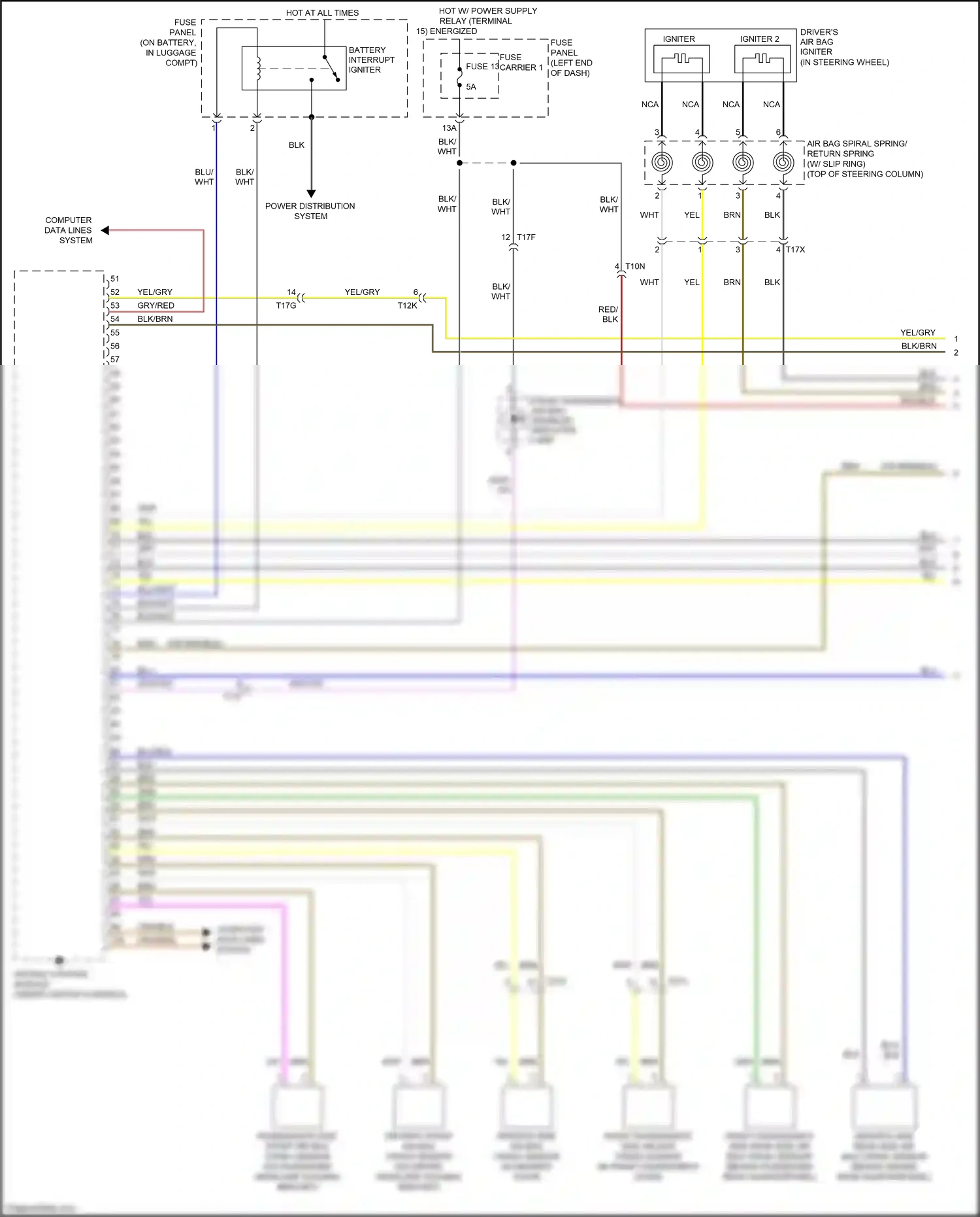 Wiring diagram gry/red for Audi RS5 8T facelift (2012-2016) (7 of 25)