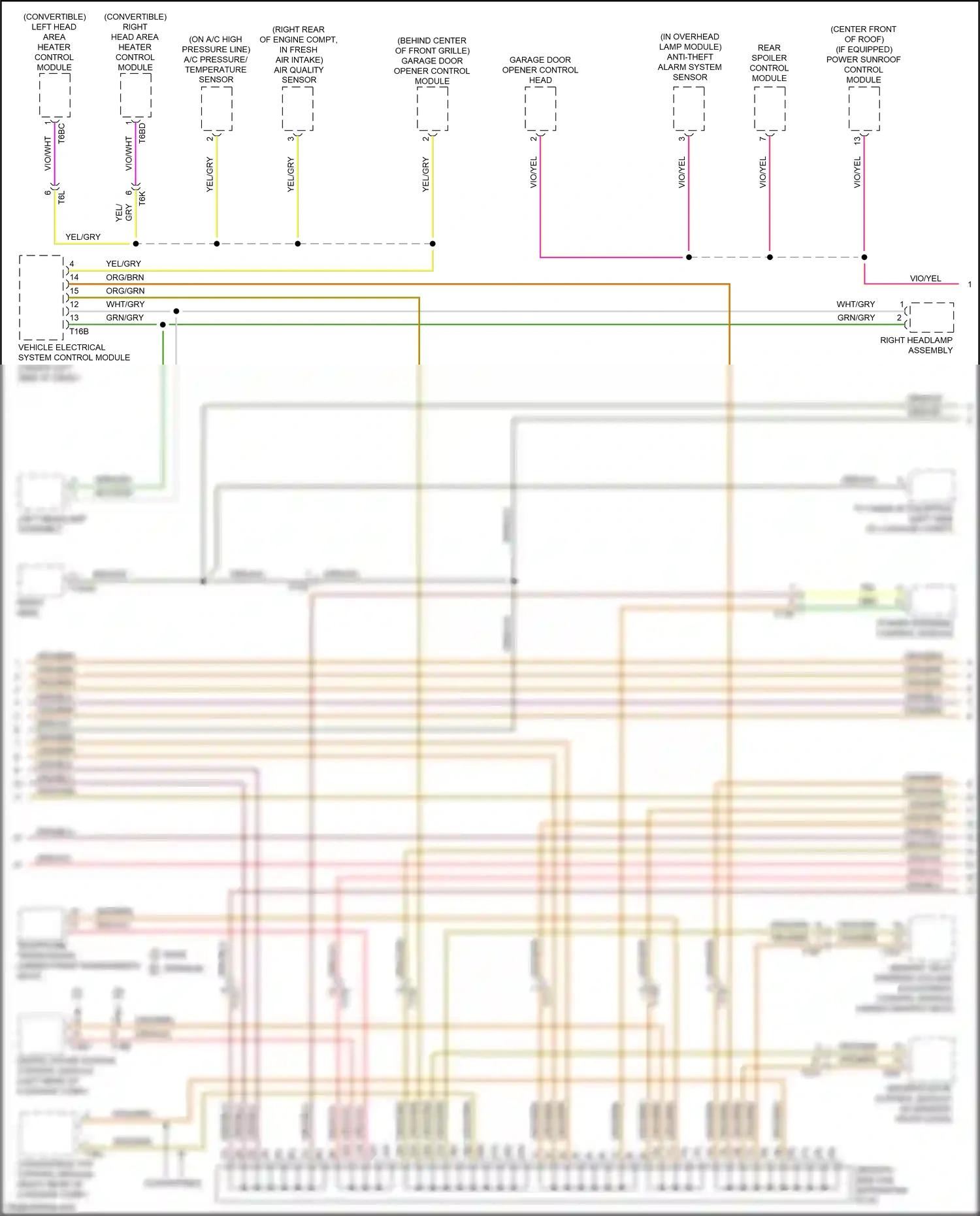 Wiring diagram org/blu for Audi RS5 8T facelift (2012-2016) (13 of 25)