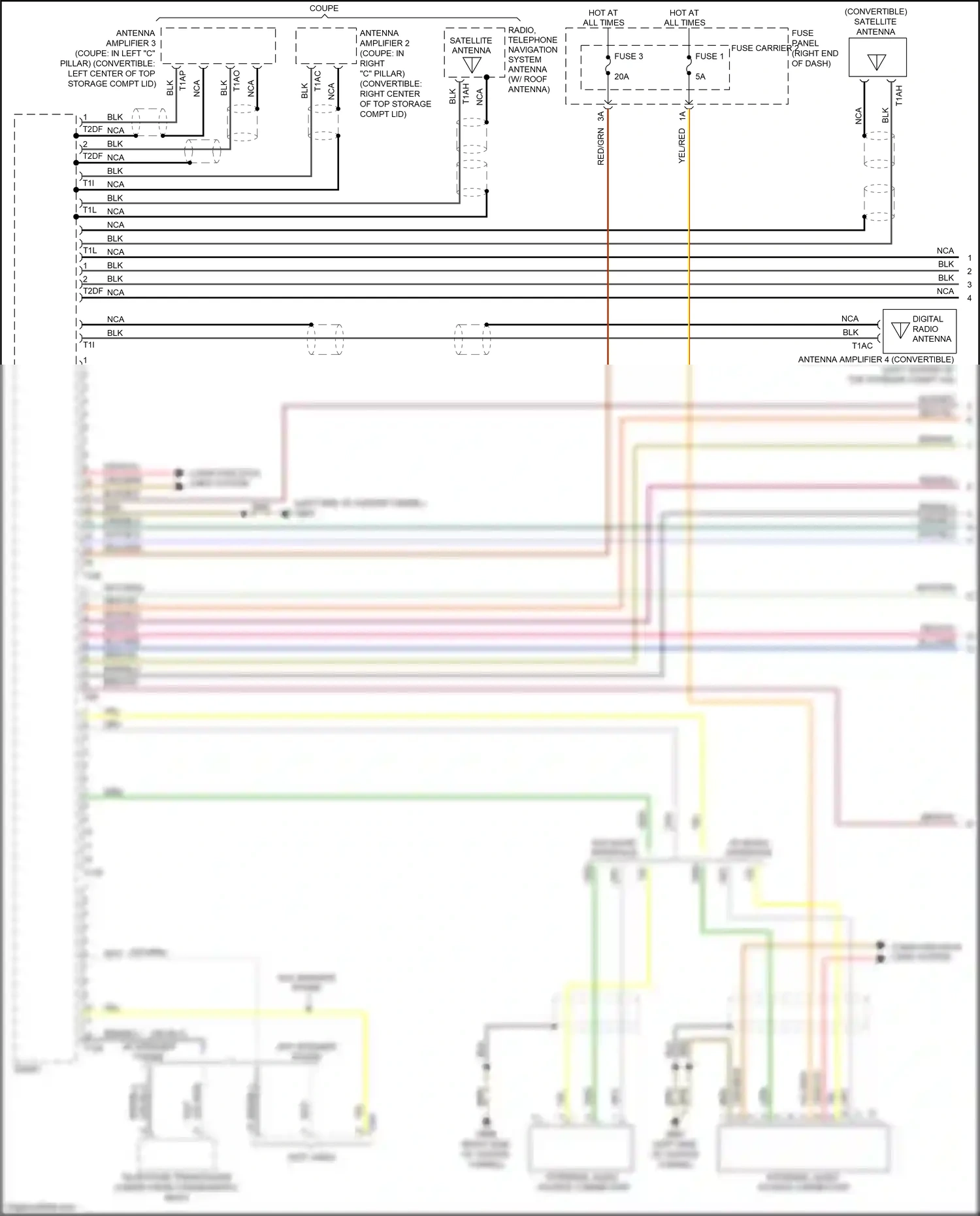 Wiring diagram red/vio for Audi RS5 8T facelift (2012-2016) (12 of 44)