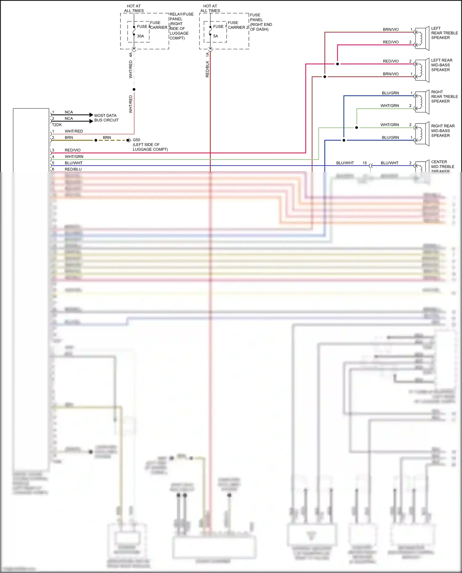 Wiring diagram red/yel for Audi RS5 8T facelift (2012-2016) (15 of 66)