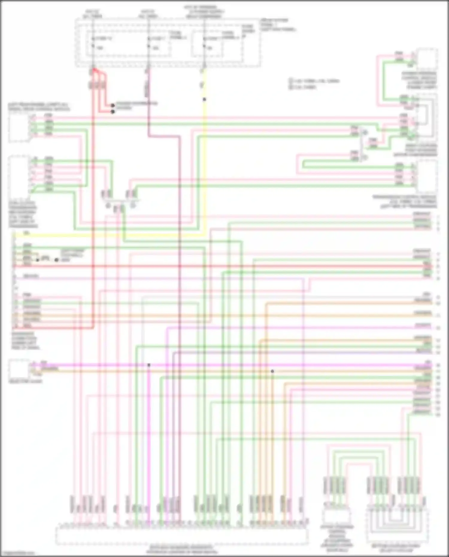 RS5 Audi F5 facelift (2019-2024): Computer data lines circuit (1 of 8)