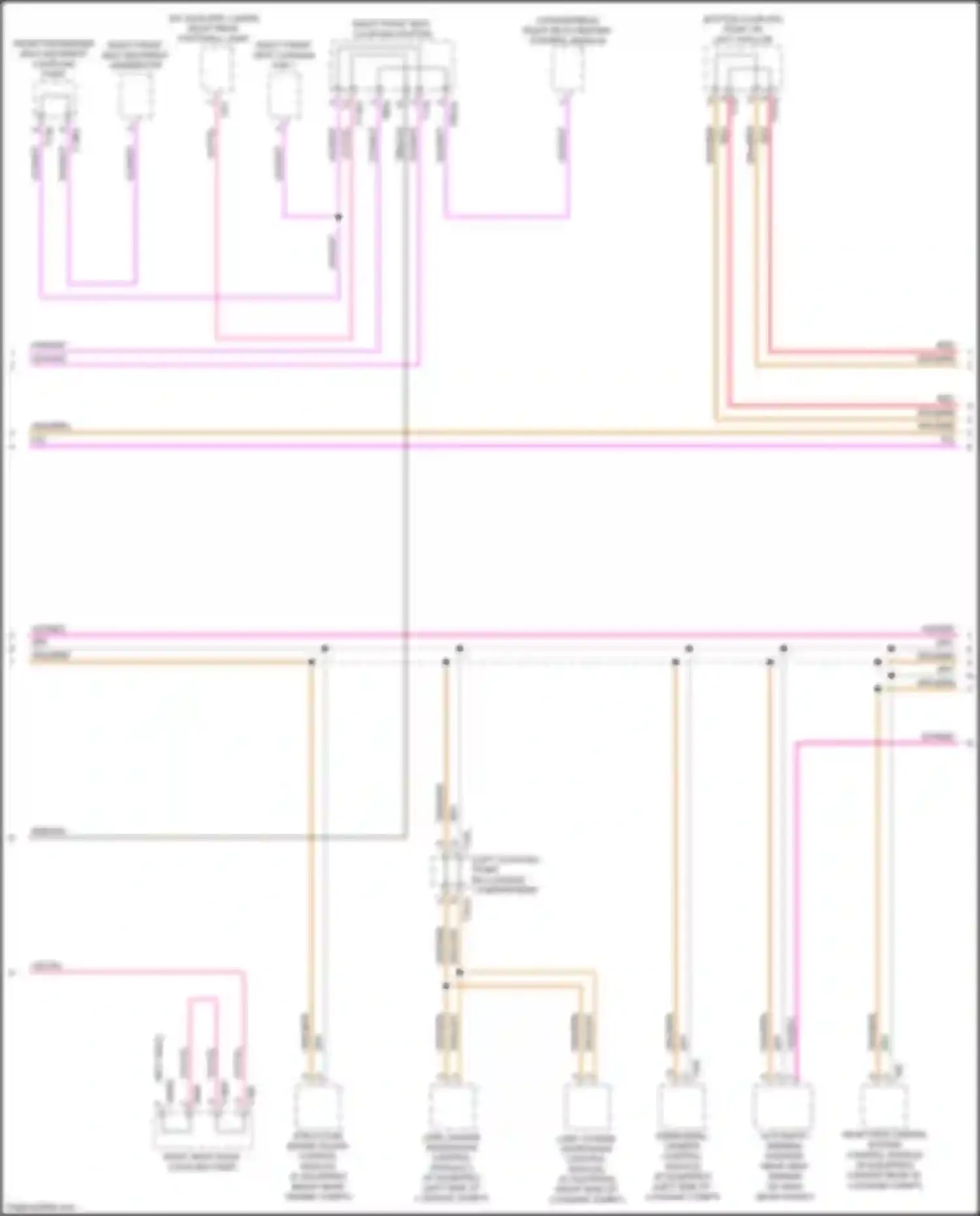RS5 Audi F5 facelift (2019-2024): Computer data lines circuit (6 of 8)
