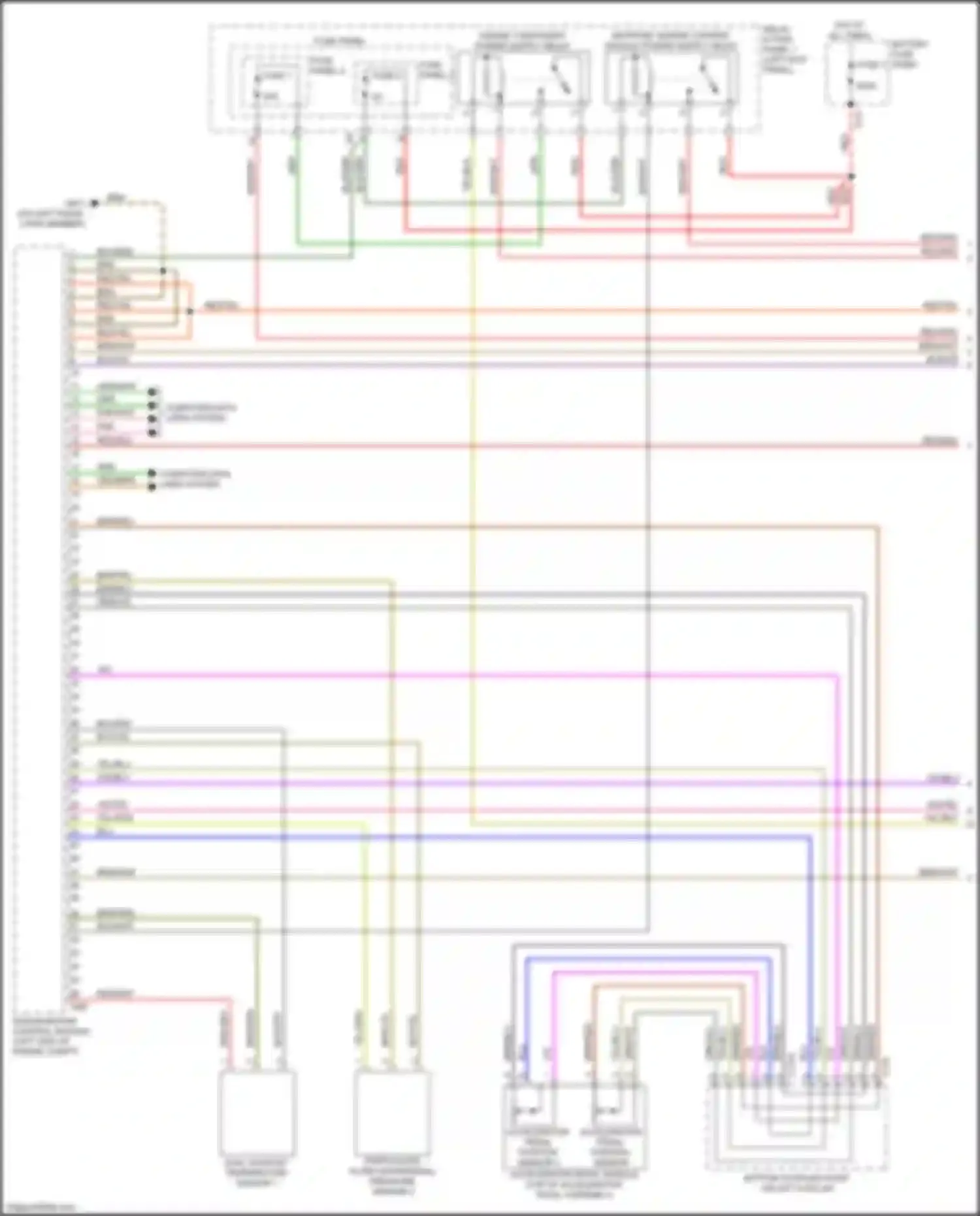 RS5 Audi F5 facelift (2019-2024): Wiring diagram engine performance 2.9l turbo (1 of 10)