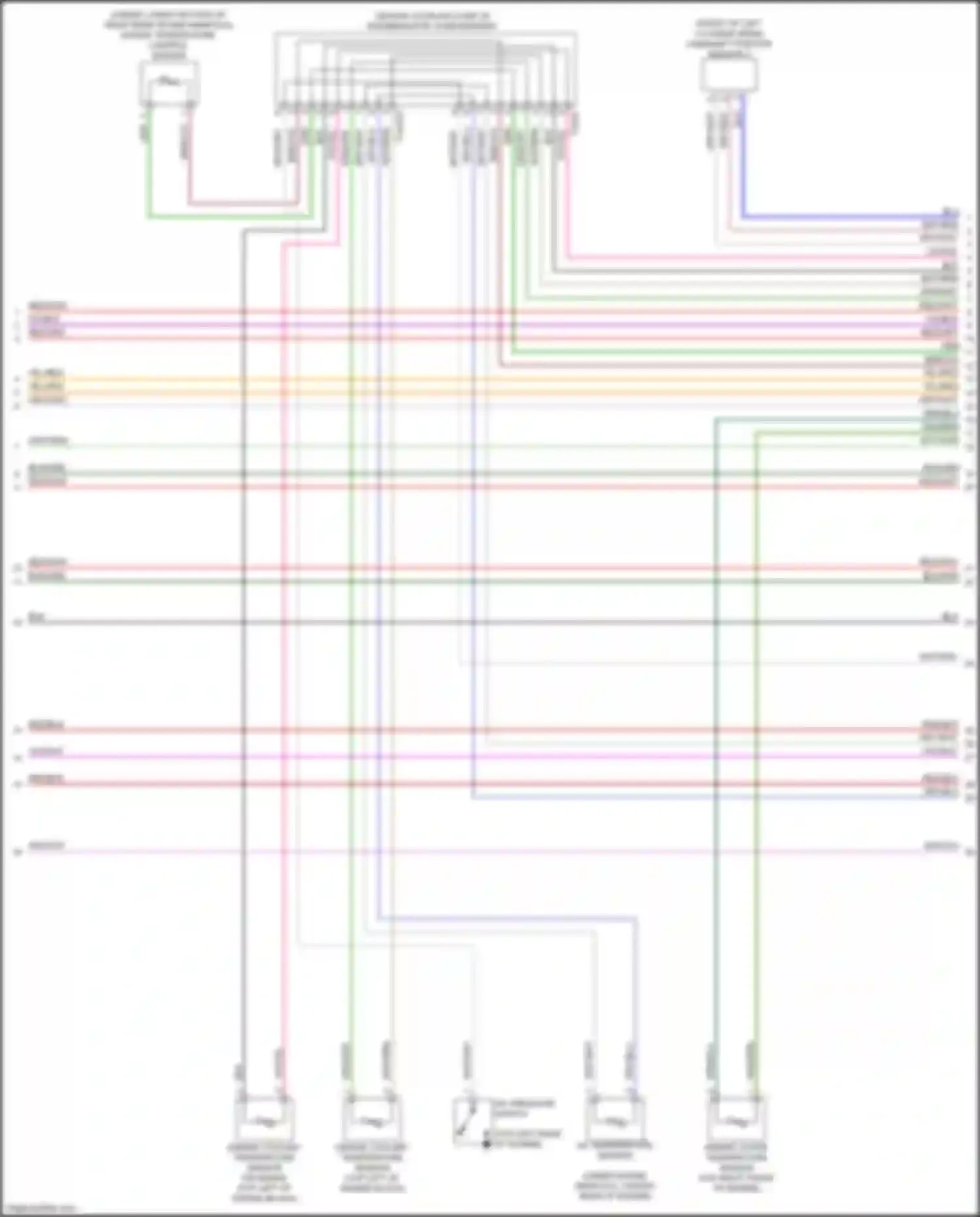 RS5 Audi F5 facelift (2019-2024): Wiring diagram engine performance 2.9l turbo (6 of 10)