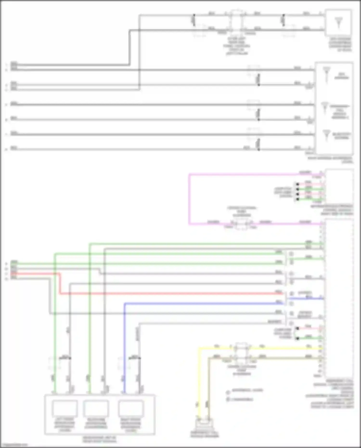 RS5 Audi F5 facelift (2019-2024): Emergency call circuit (3 of 3)