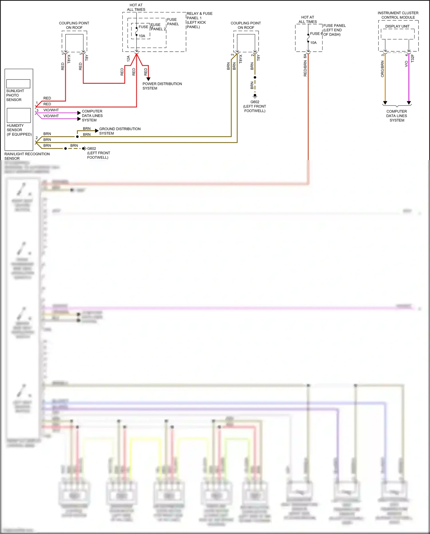 Wiring diagram blk for Audi RS5 F5 facelift (2019-2024) (61 of 97)
