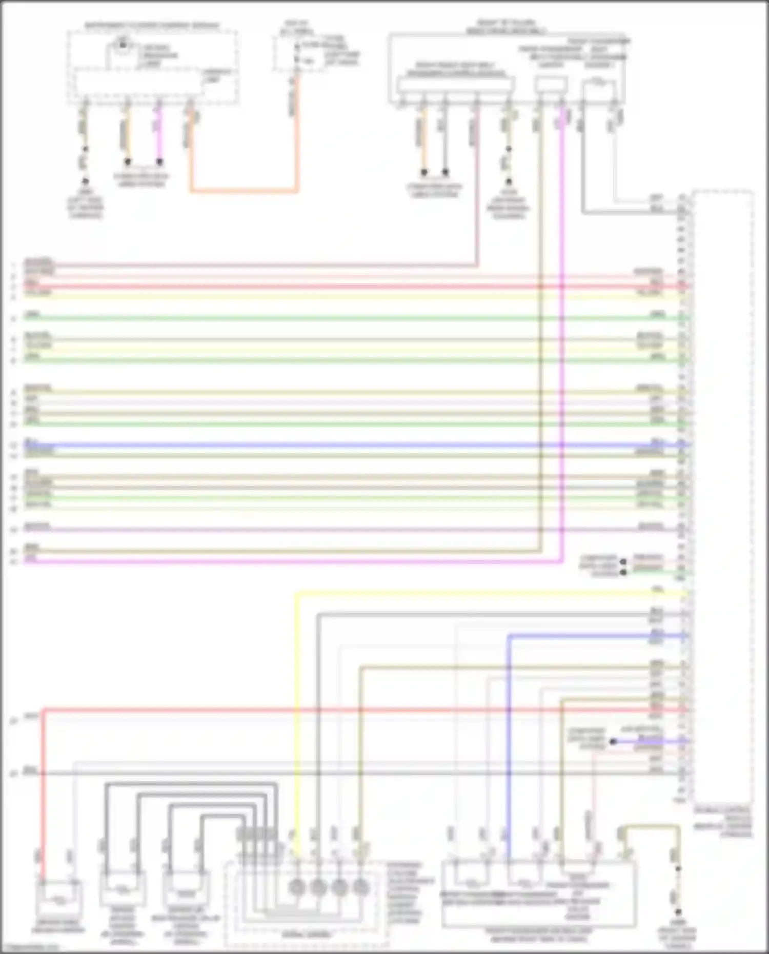 Wiring diagram blk/vio for Audi RS5 F5 facelift (2019-2024) (28 of 34)