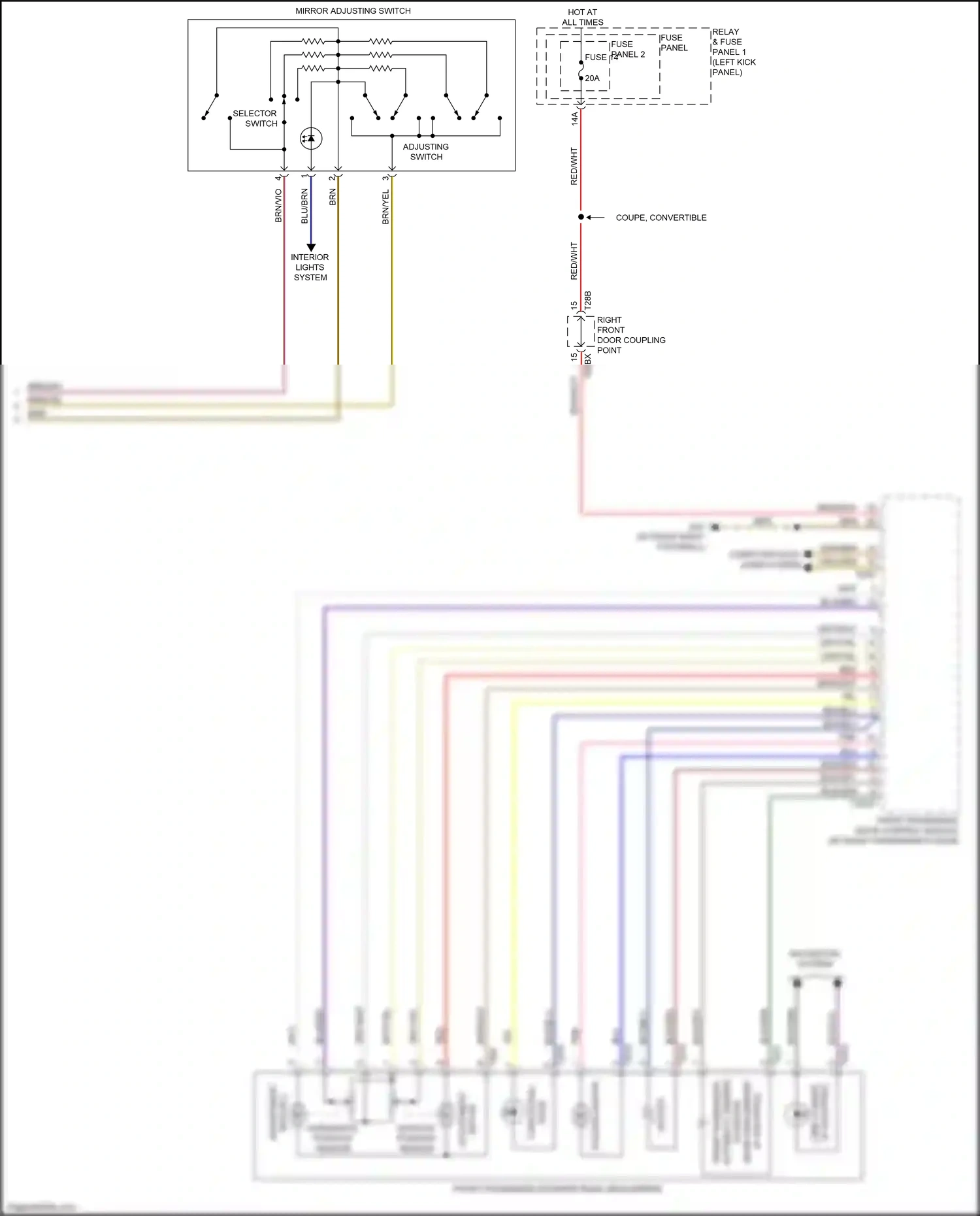 Wiring diagram blu for Audi RS5 F5 facelift (2019-2024) (17 of 66)
