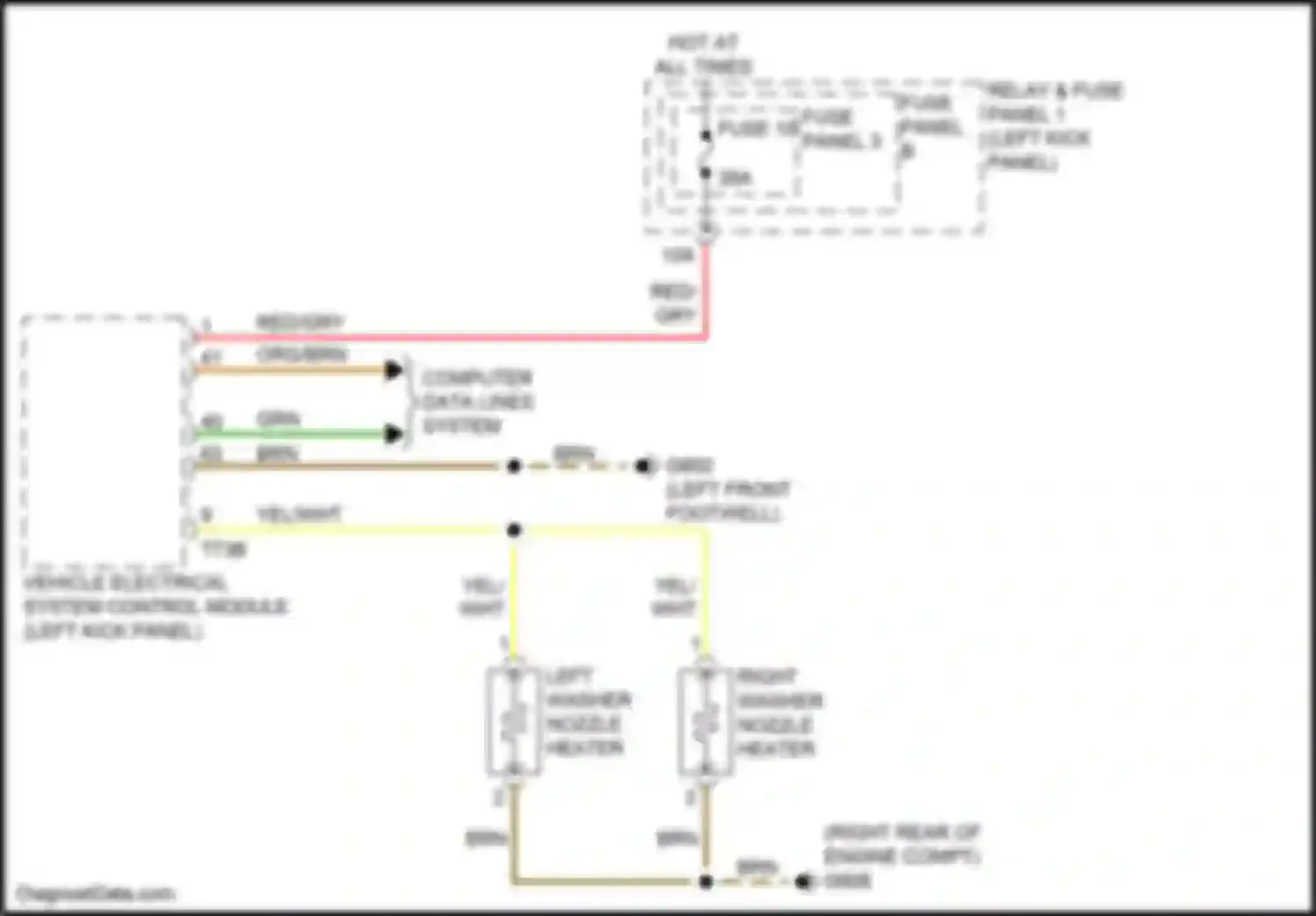 Wiring diagram brn for Audi RS5 F5 facelift (2019-2024) (77 of 144)