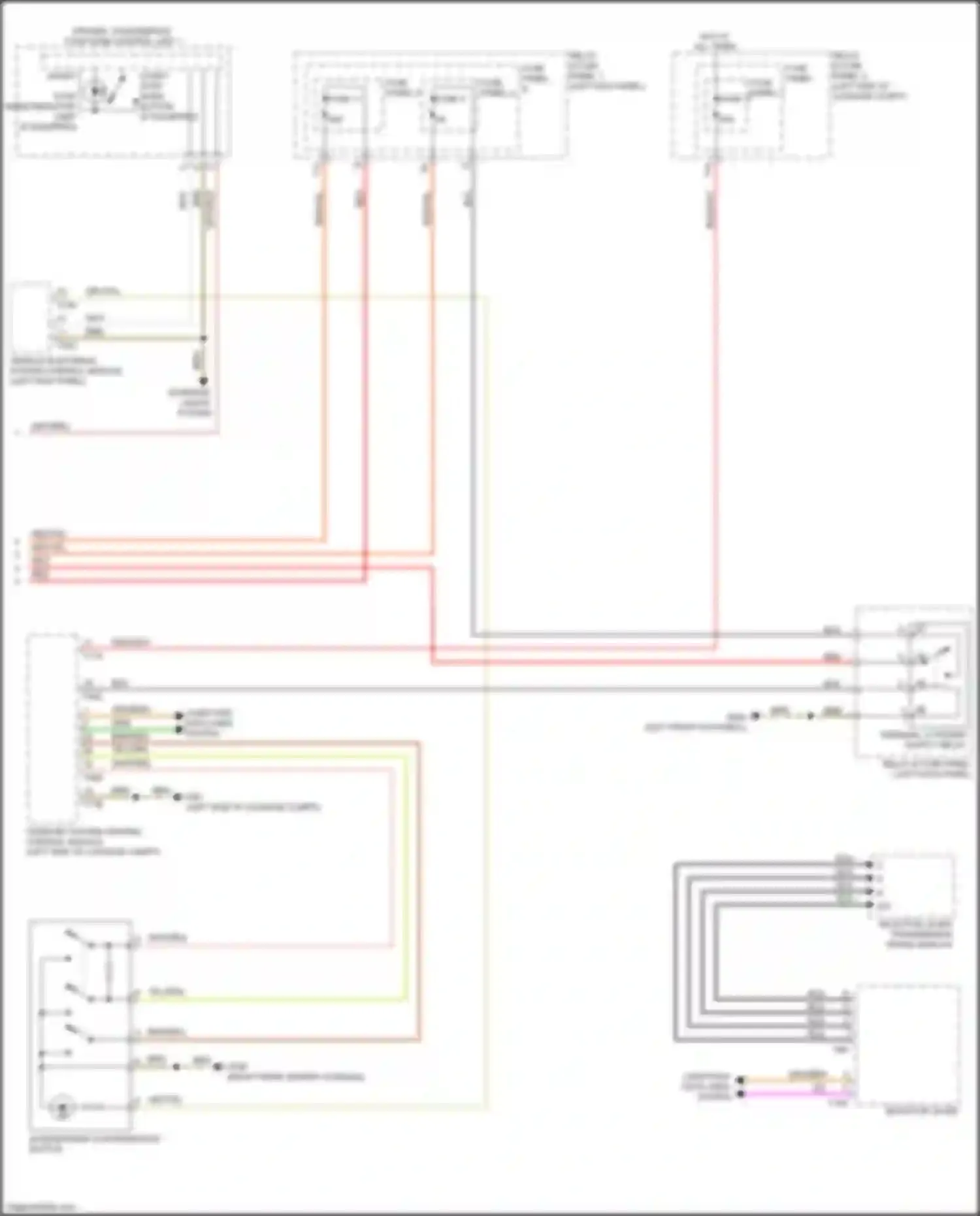 Wiring diagram brn for Audi RS5 F5 facelift (2019-2024) (58 of 144)