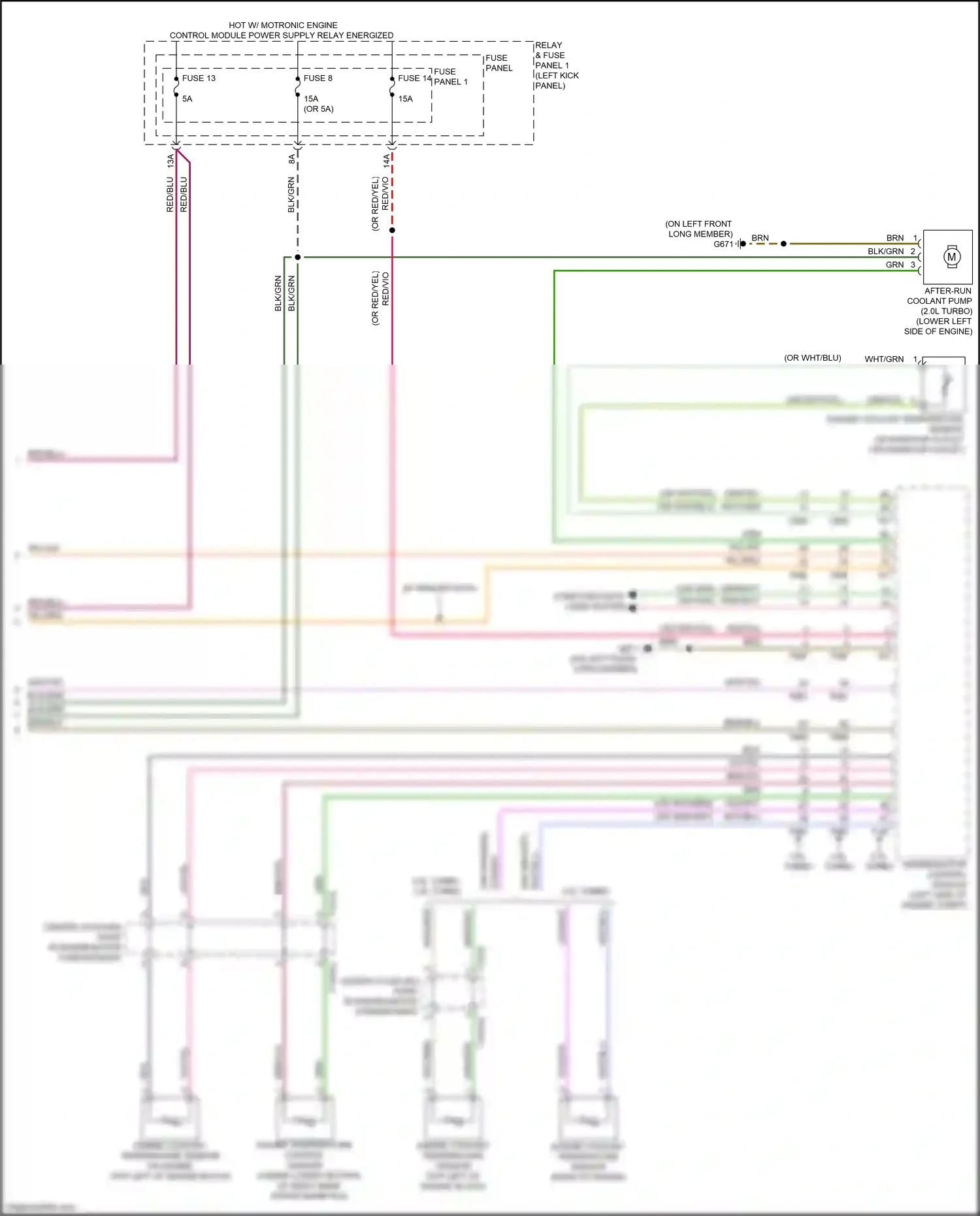Wiring diagram computer data lines system for Audi RS5 F5 facelift (2019-2024) (87 of 108)