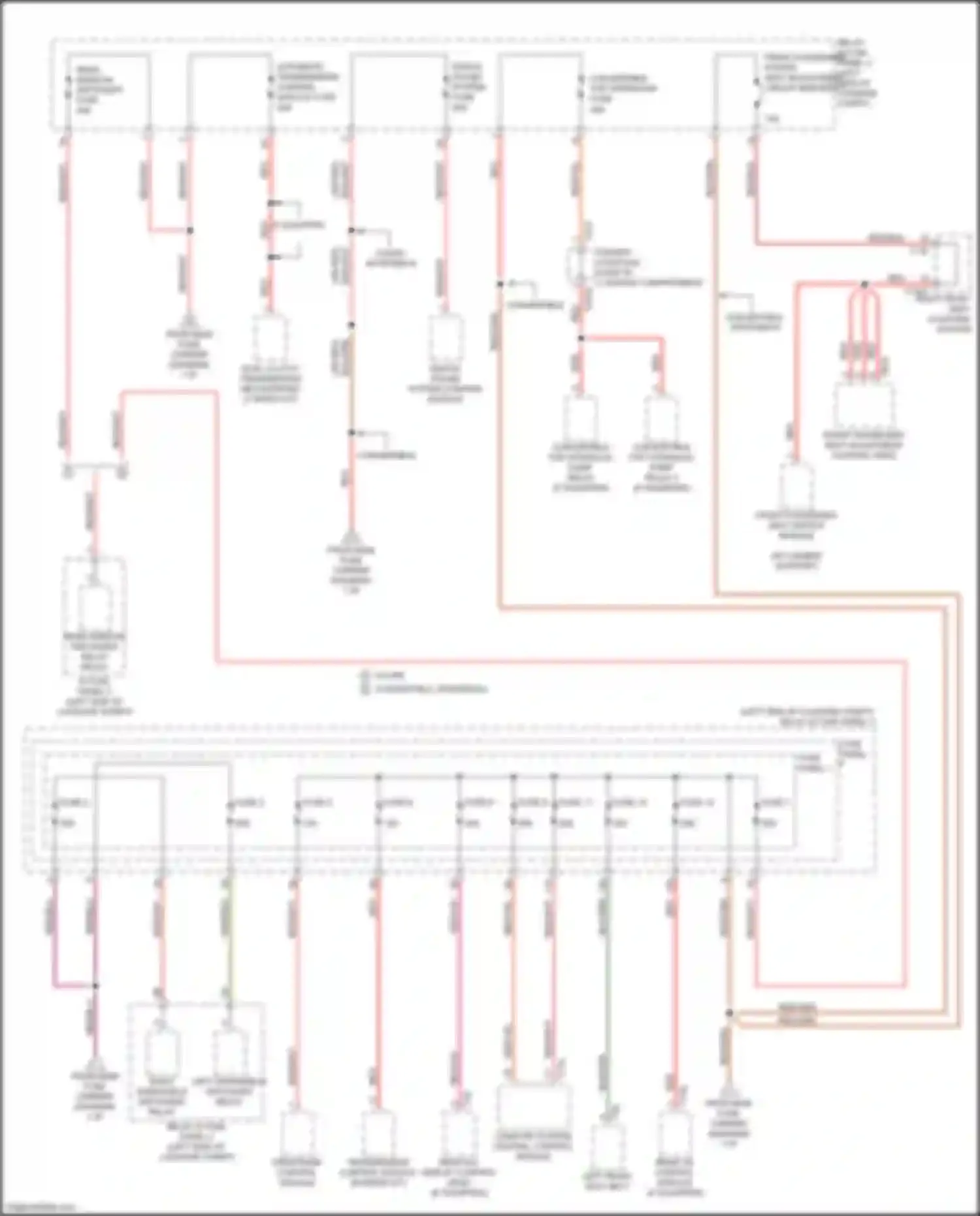 Wiring diagram digital sound system control module for Audi RS5 F5 facelift (2019-2024)