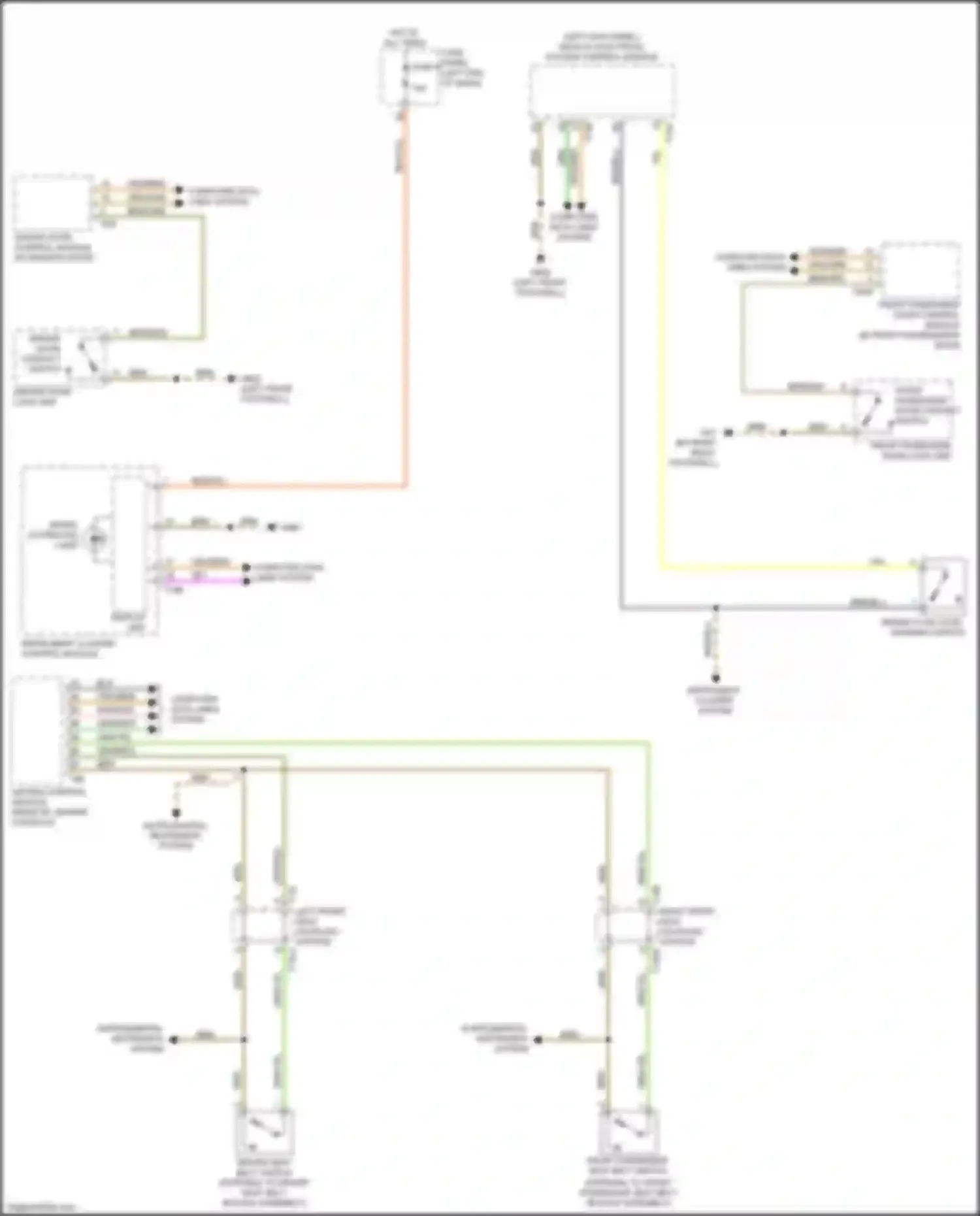Wiring diagram display unit for Audi RS5 F5 facelift (2019-2024) (13 of 20)