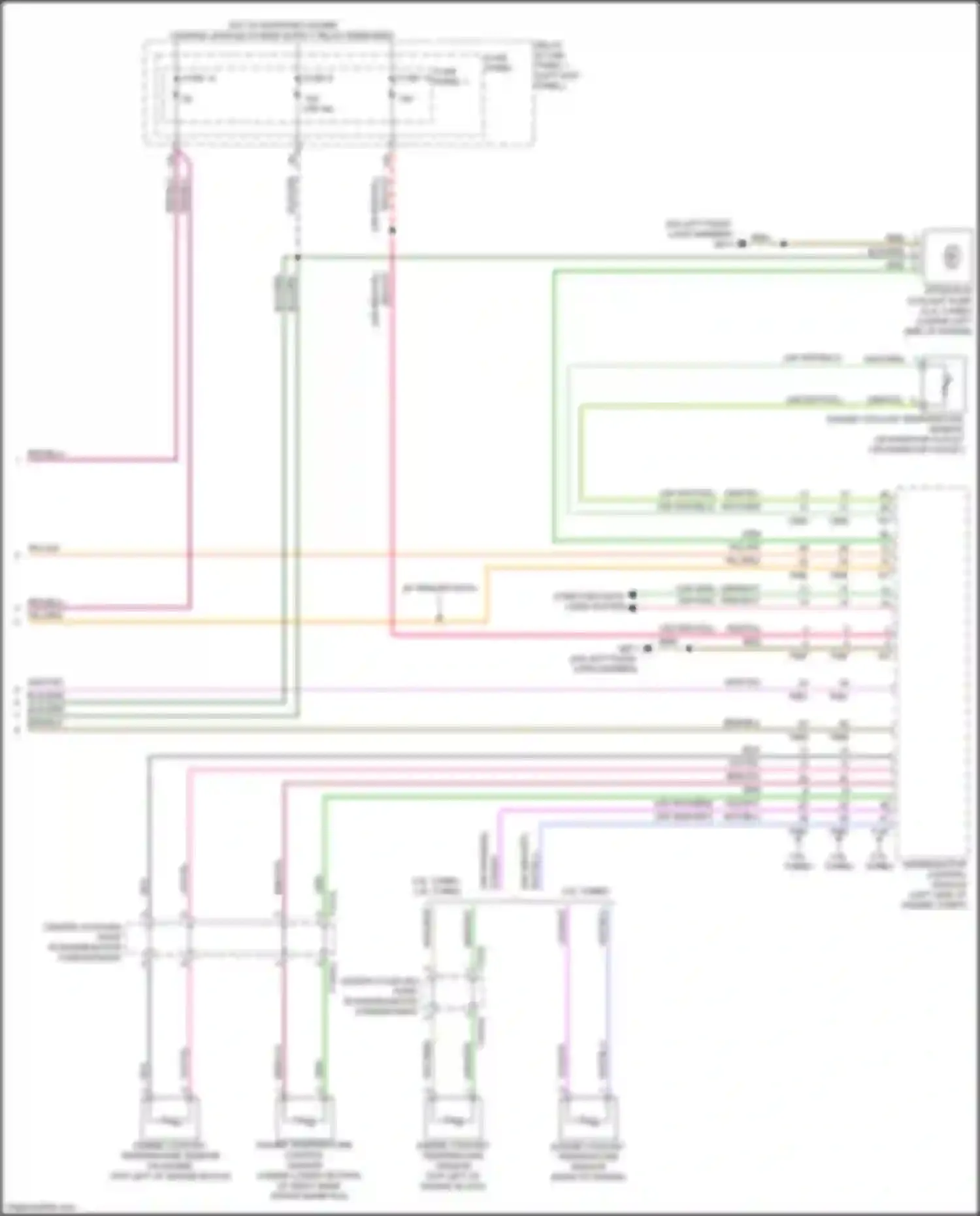Wiring diagram fuse 13 for Audi RS5 F5 facelift (2019-2024) (1 of 14)
