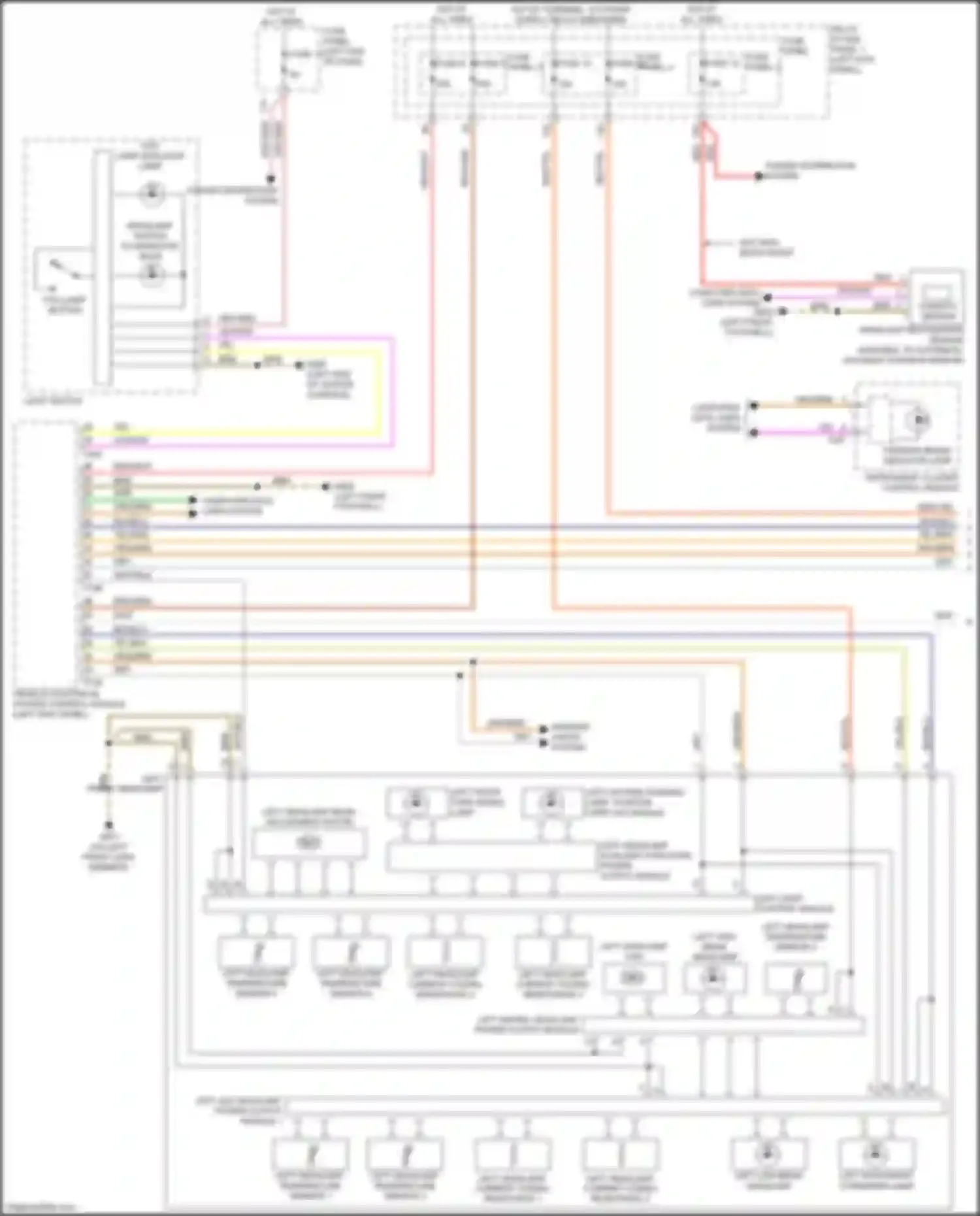 Wiring diagram fuse 13 for Audi RS5 F5 facelift (2019-2024) (5 of 14)
