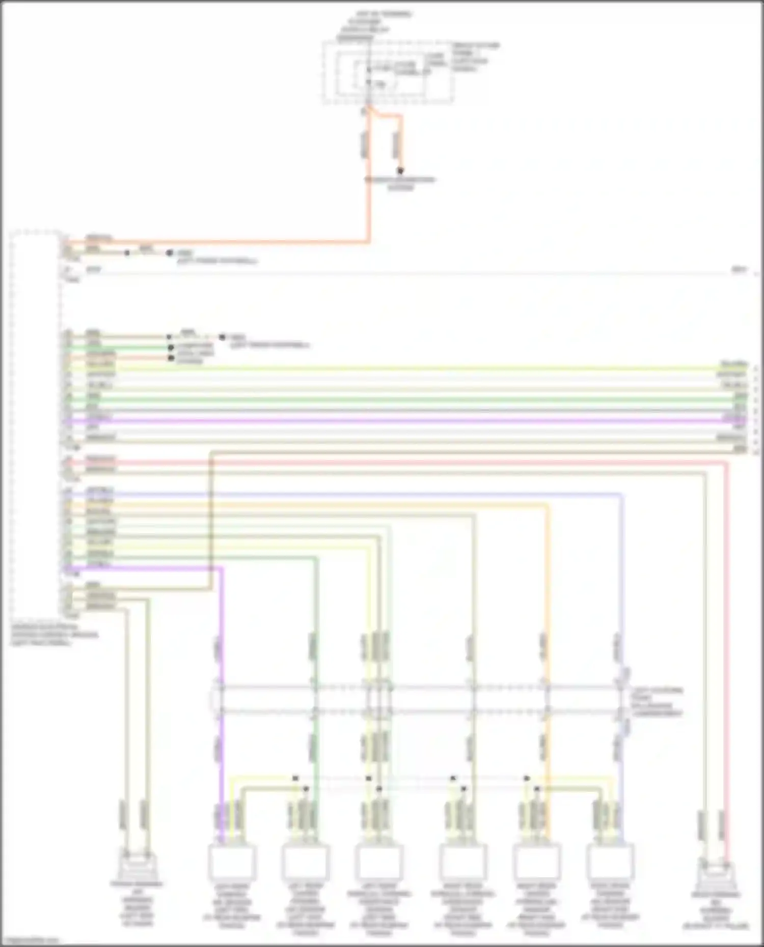 Wiring diagram fuse 2 for Audi RS5 F5 facelift (2019-2024) (16 of 18)