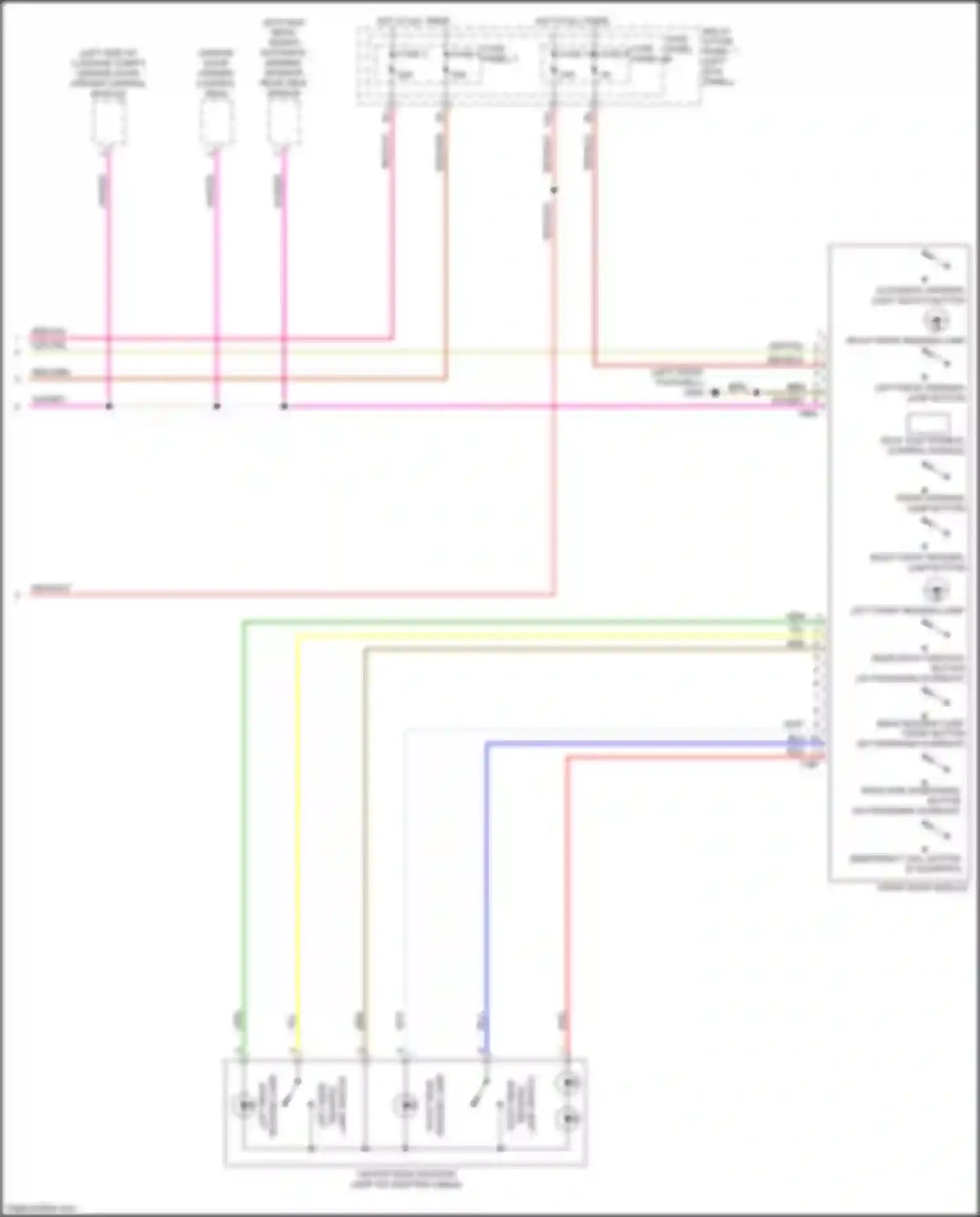 Wiring diagram fuse panel 2 for Audi RS5 F5 facelift (2019-2024) (24 of 35)