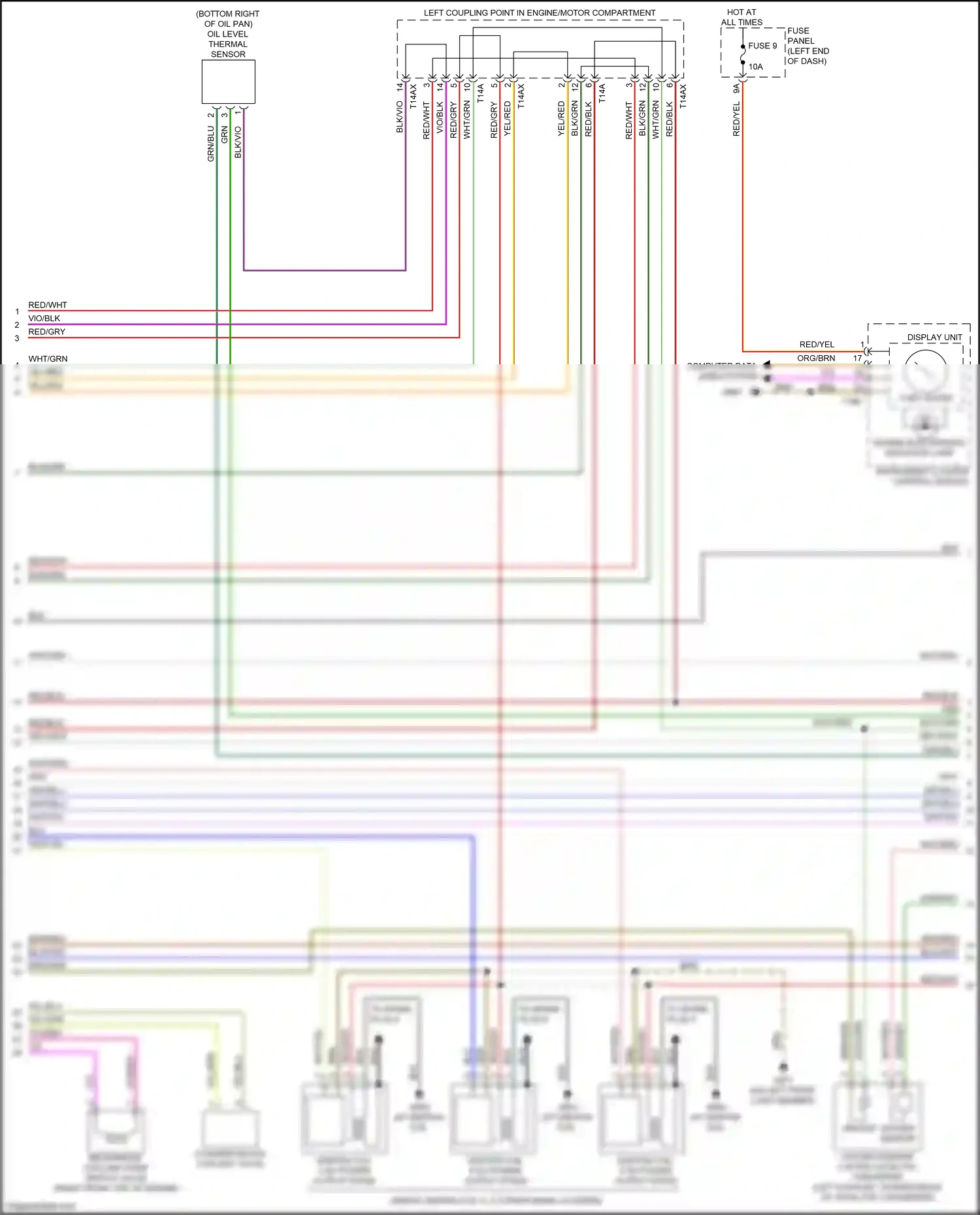 Wiring diagram fuse panel c for Audi RS5 F5 facelift (2019-2024) (30 of 30)