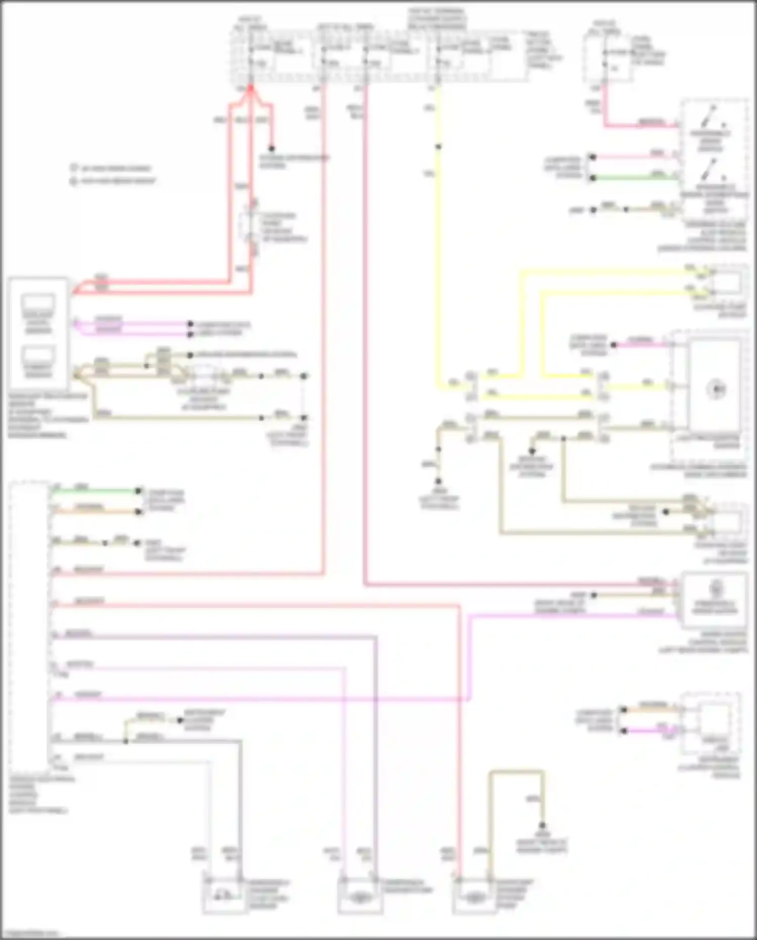 Wiring diagram hot at all times for Audi RS5 F5 facelift (2019-2024) (60 of 97)