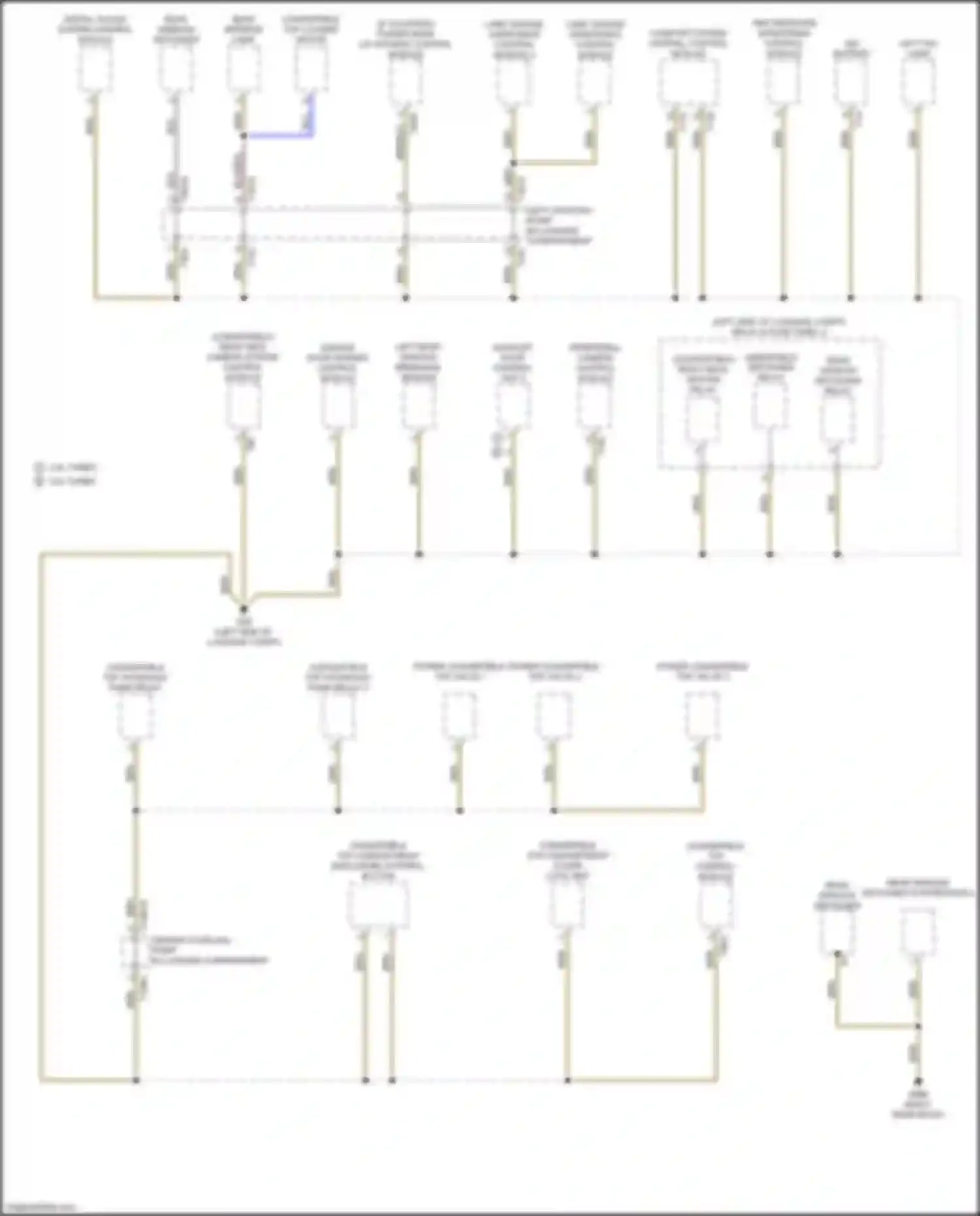 Wiring diagram digital sound system control module for Audi RS5 F5 facelift (2019-2024)