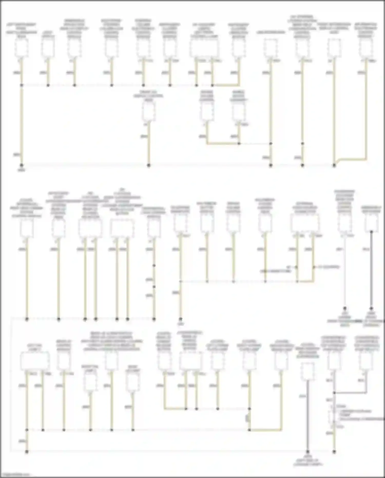 Wiring diagram external audio source connection for Audi RS5 F5 facelift (2019-2024)
