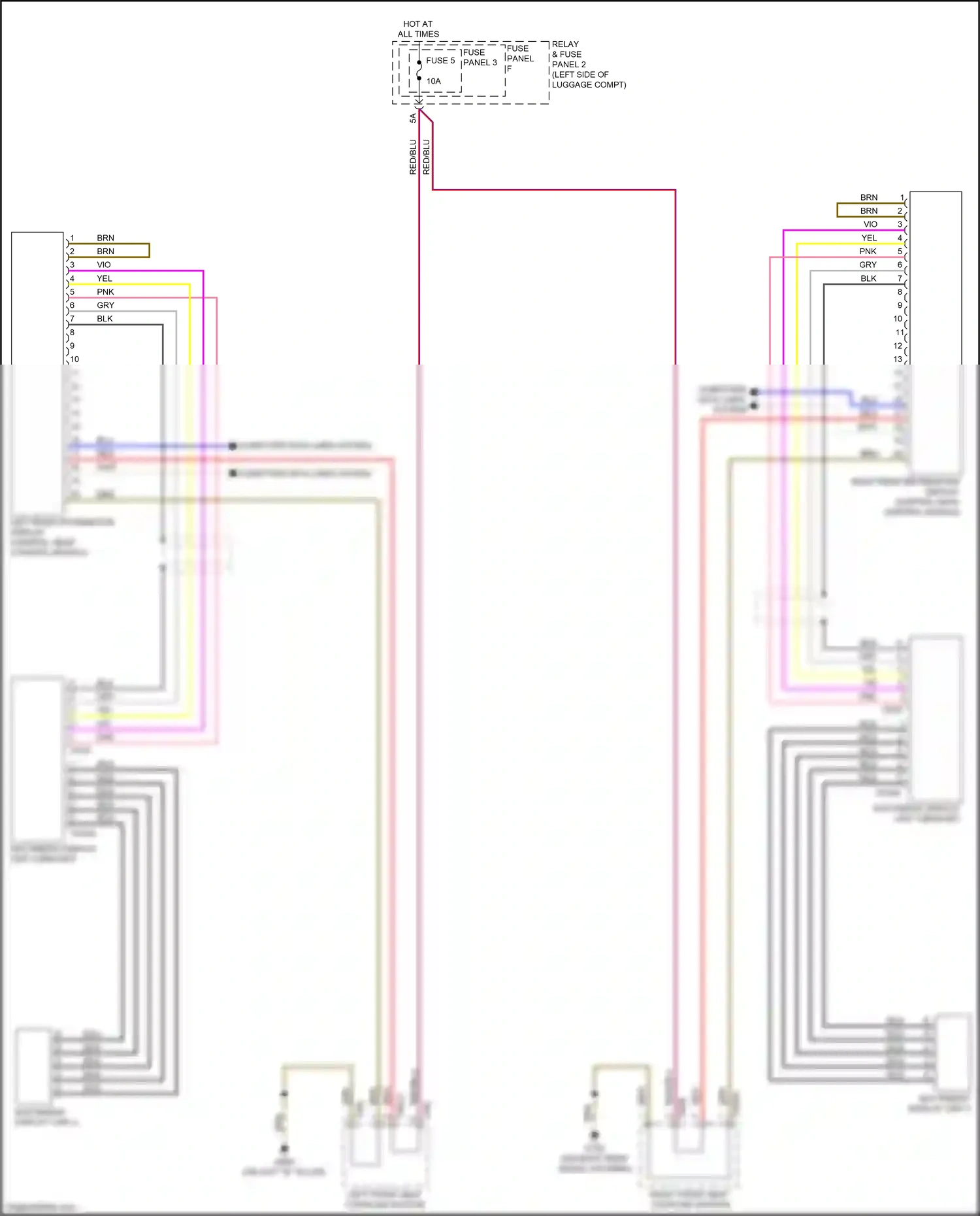 Wiring diagram nca for Audi RS5 F5 facelift (2019-2024) (9 of 33)