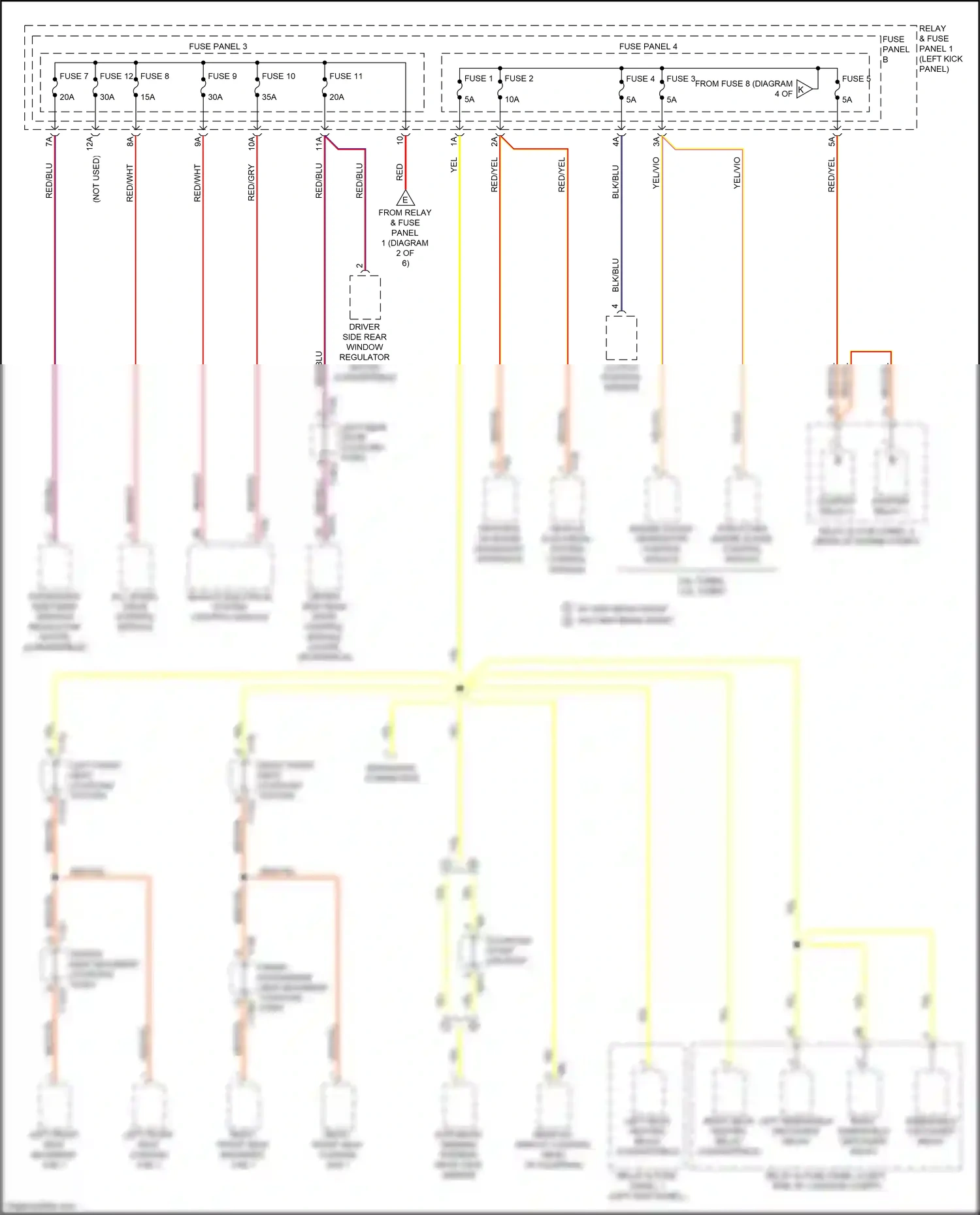 Wiring diagram starter relay 2 for Audi RS5 F5 facelift (2019-2024) (1 of 3)