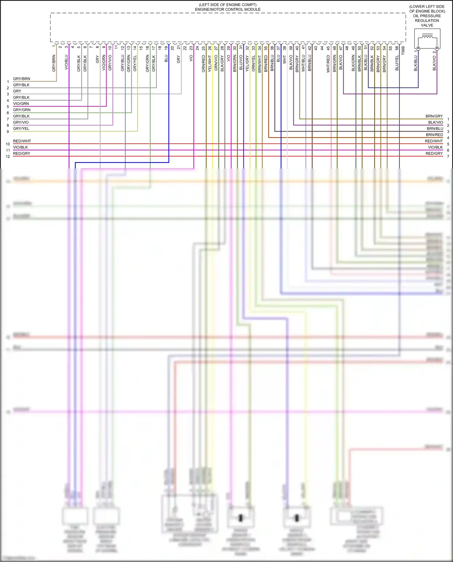 Wiring diagram vio/grn for Audi RS5 F5 facelift (2019-2024) (9 of 9)