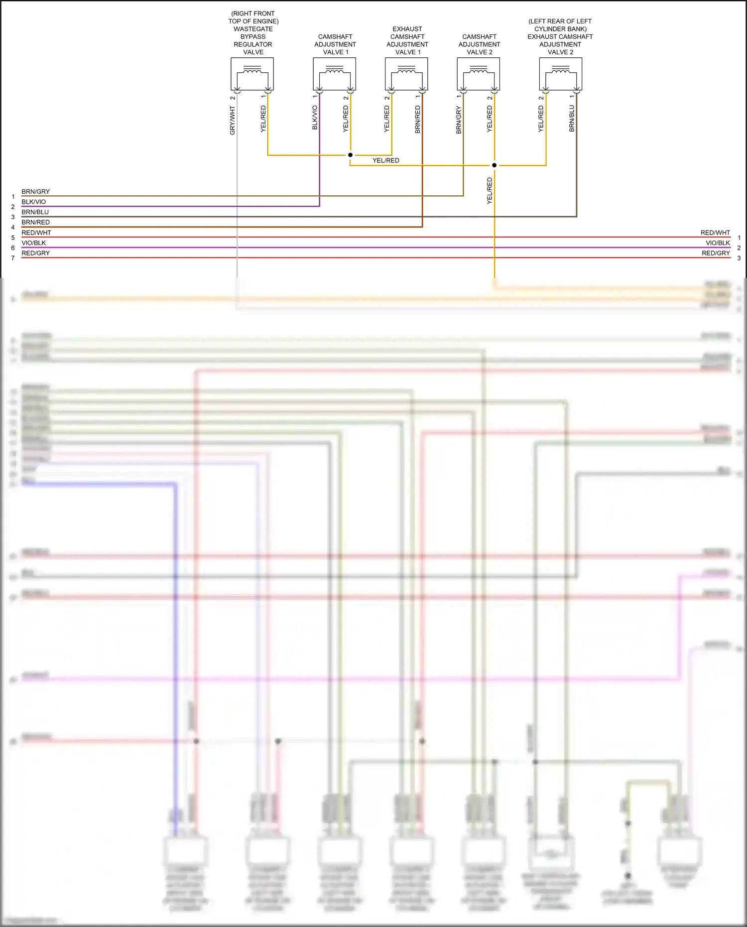 Wiring diagram red/wht for Audi RS5 F5 (2017-2019) (76 of 82)