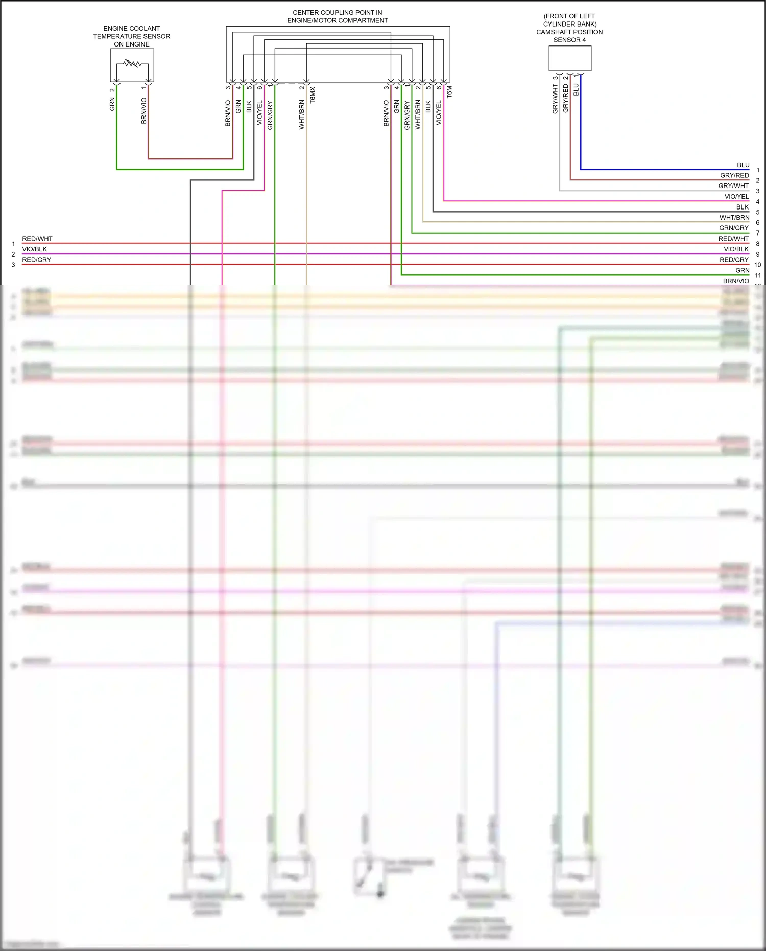 Wiring diagram vio/yel for Audi RS5 F5 (2017-2019) (30 of 31)