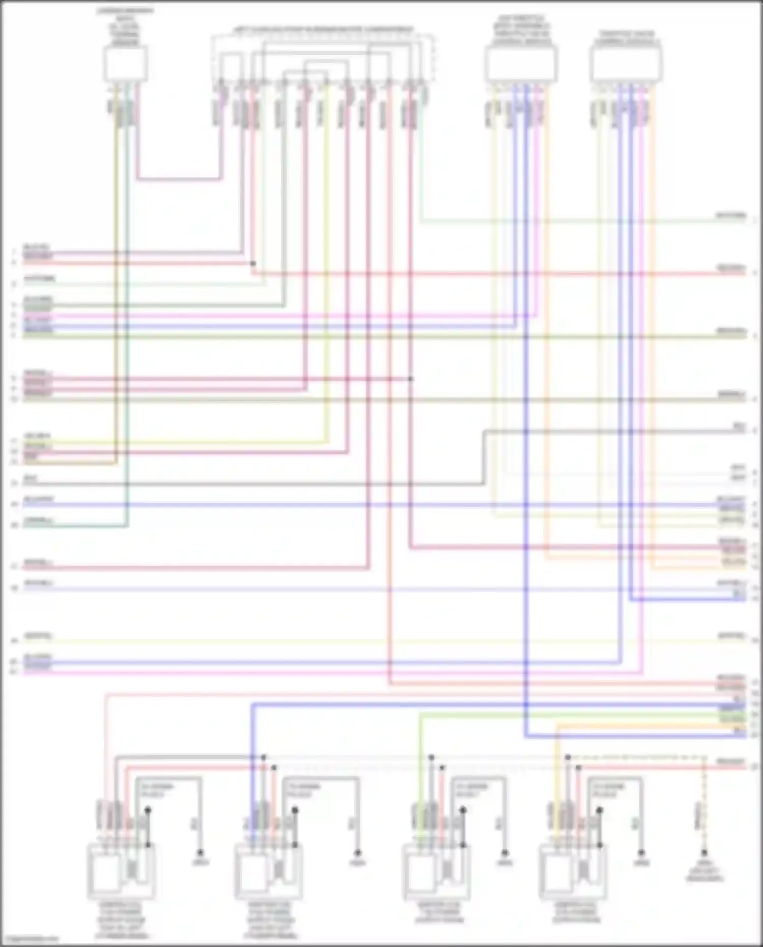 RS6 Audi C8 (2019-2024): Wiring diagram engine performance 4.0l turbo hybrid (11 of 12)