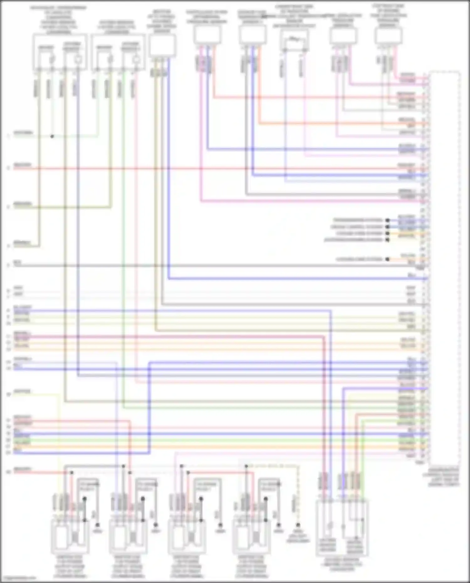 RS6 Audi C8 (2019-2024): Wiring diagram engine performance 4.0l turbo hybrid (12 of 12)