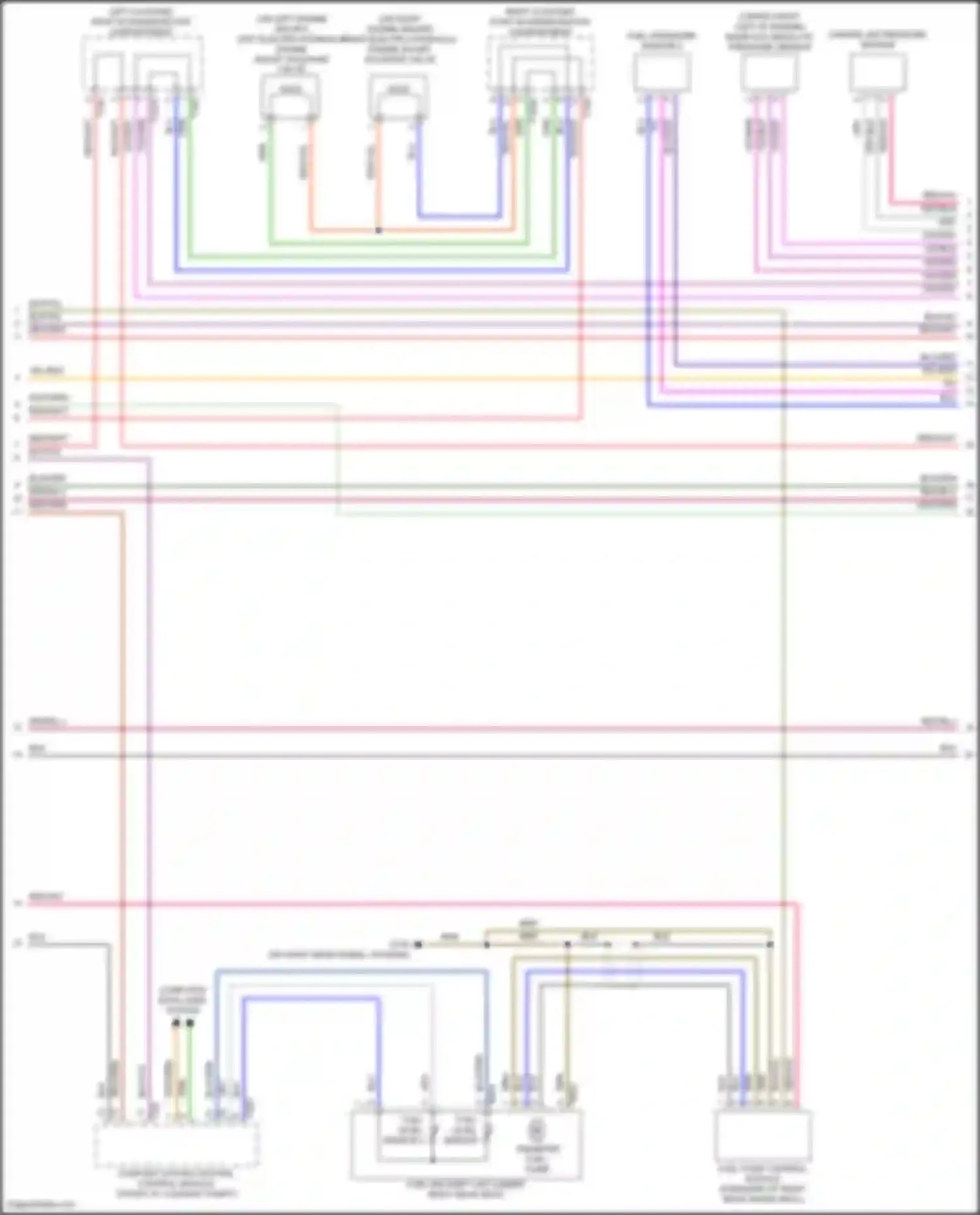 RS6 Audi C8 (2019-2024): Wiring diagram engine performance 4.0l turbo hybrid (4 of 12)