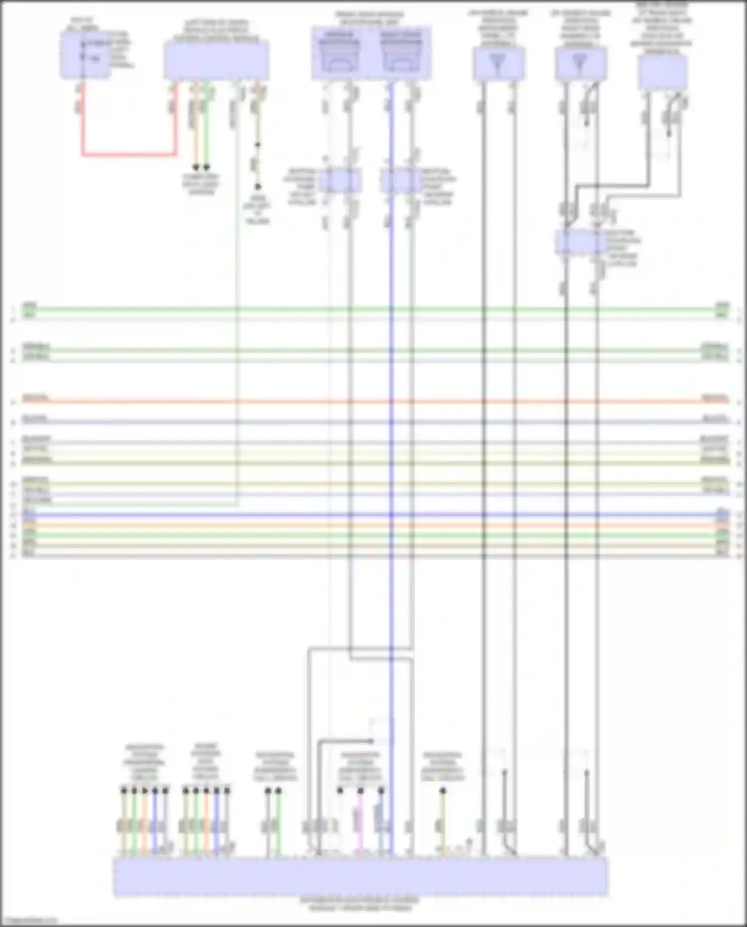 RS6 Audi C8 (2019-2024): Navigation circuit, w/ amplifier w/o bang & olufsen sound (5 of 6)
