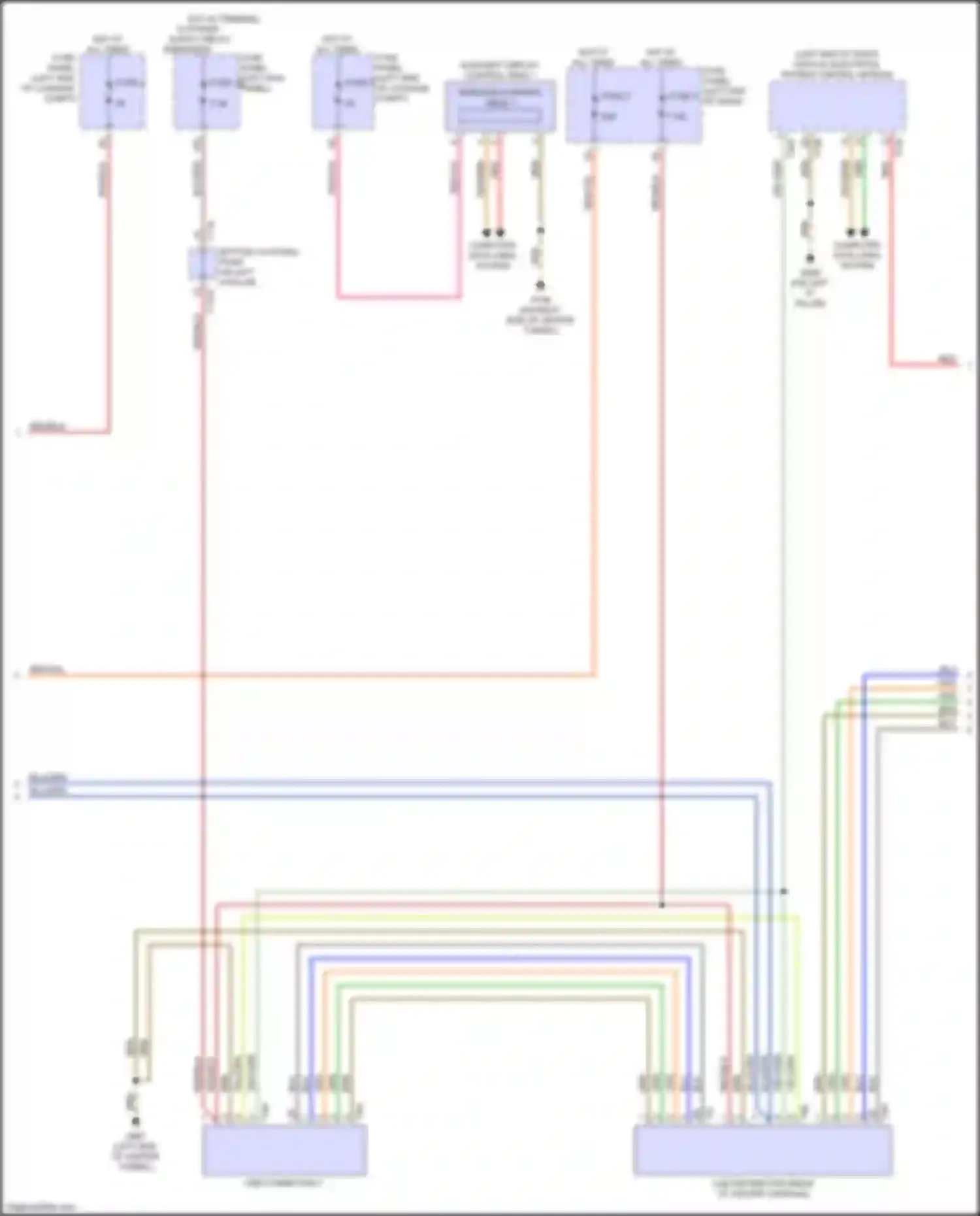 RS6 Audi C8 (2019-2024): Navigation circuit, w/o amplifier (3 of 4)