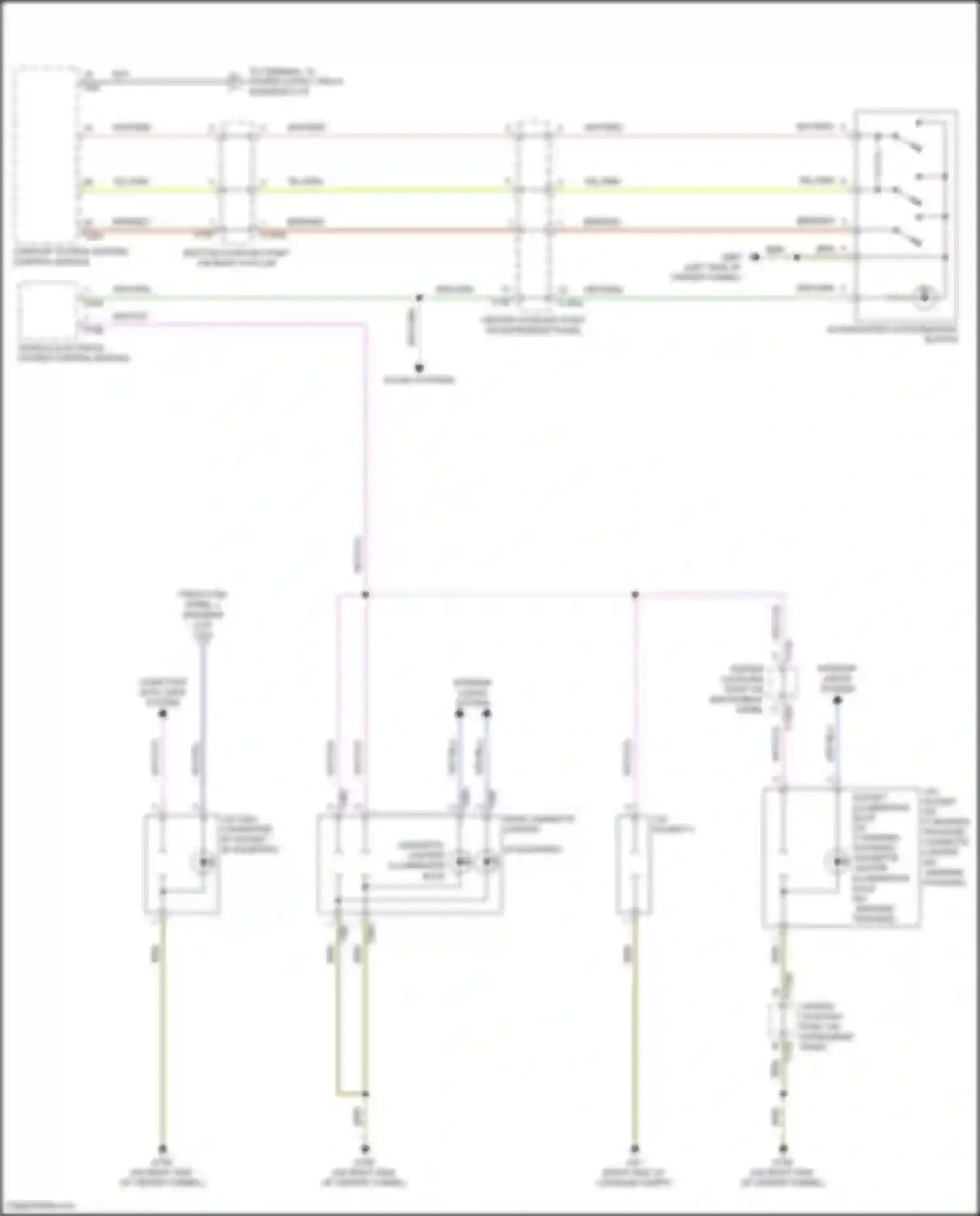 RS6 Audi C8 (2019-2024): Power distribution circuit (2 of 9)