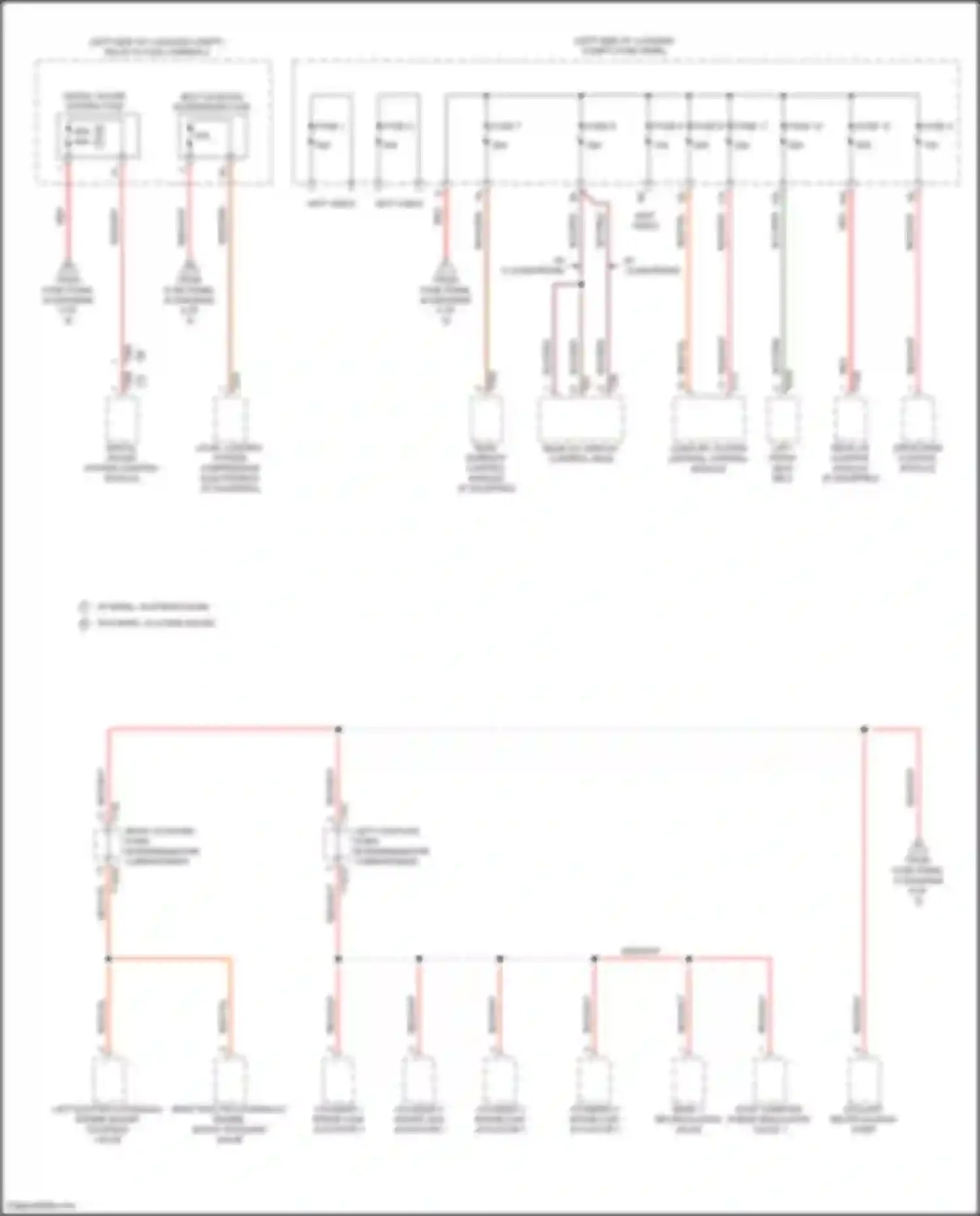 RS6 Audi C8 (2019-2024): Power distribution circuit (8 of 9)