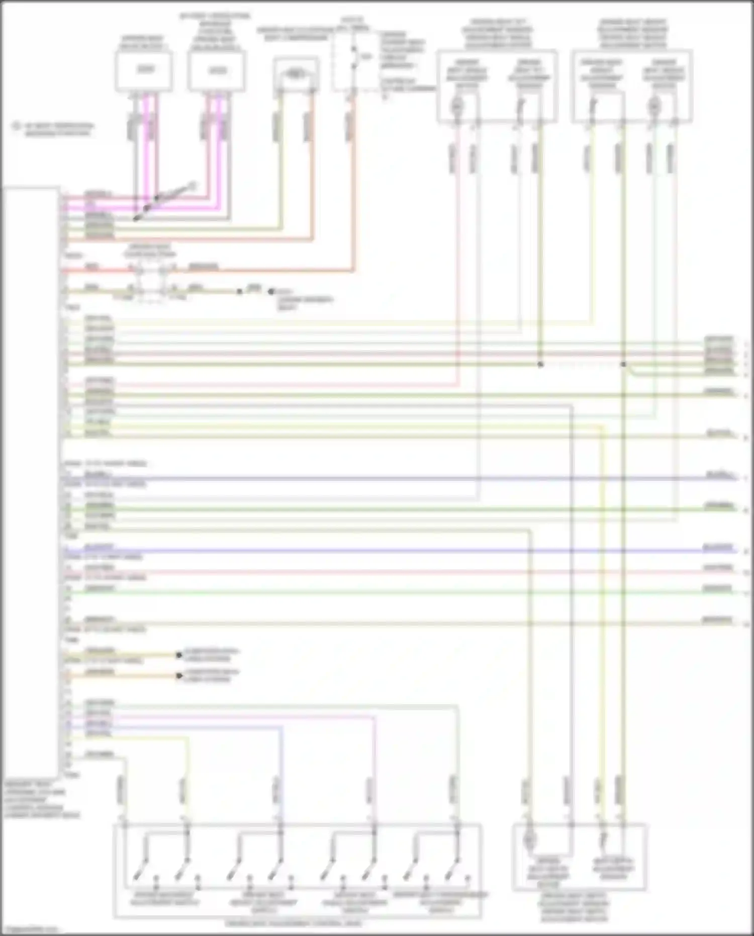 Wiring diagram brn for Audi RS6 C8 (2019-2024) (191 of 204)