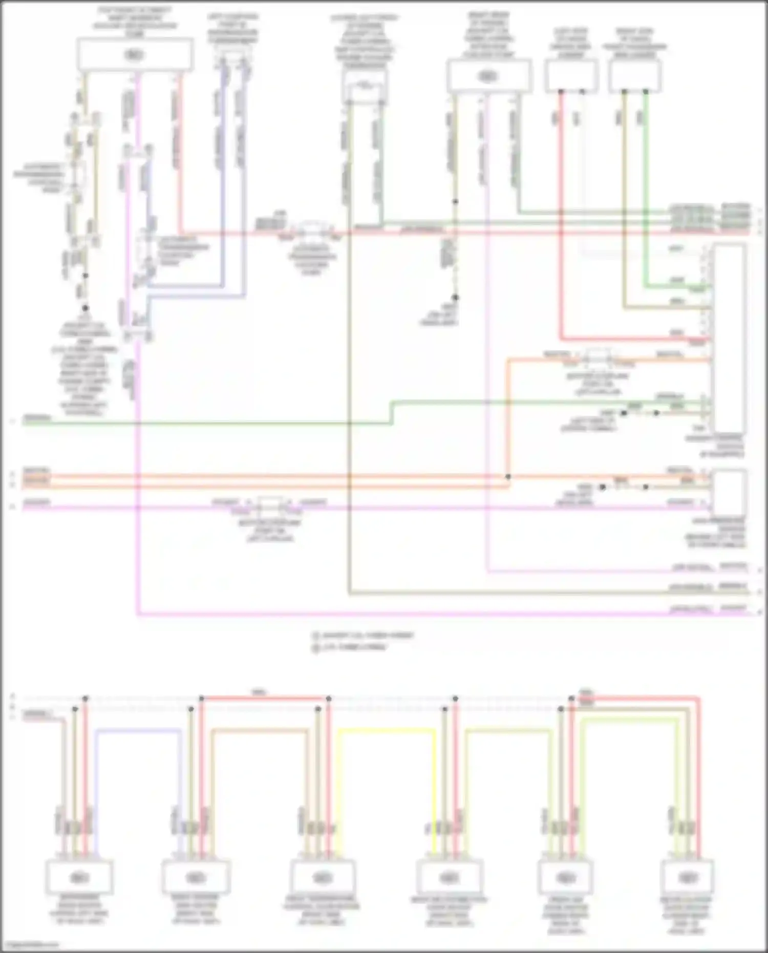 Wiring diagram brn for Audi RS6 C8 (2019-2024) (125 of 204)