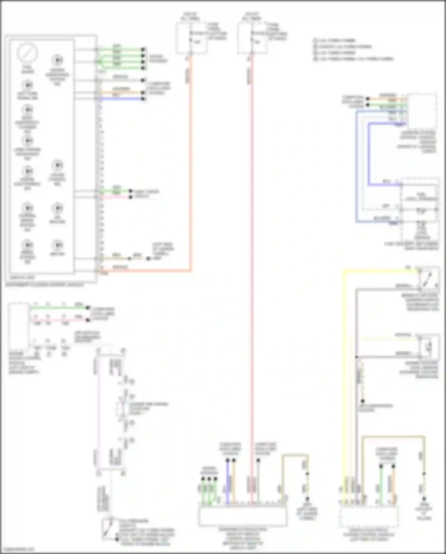 Wiring diagram computer data lines system for Audi RS6 C8 (2019-2024) (56 of 154)