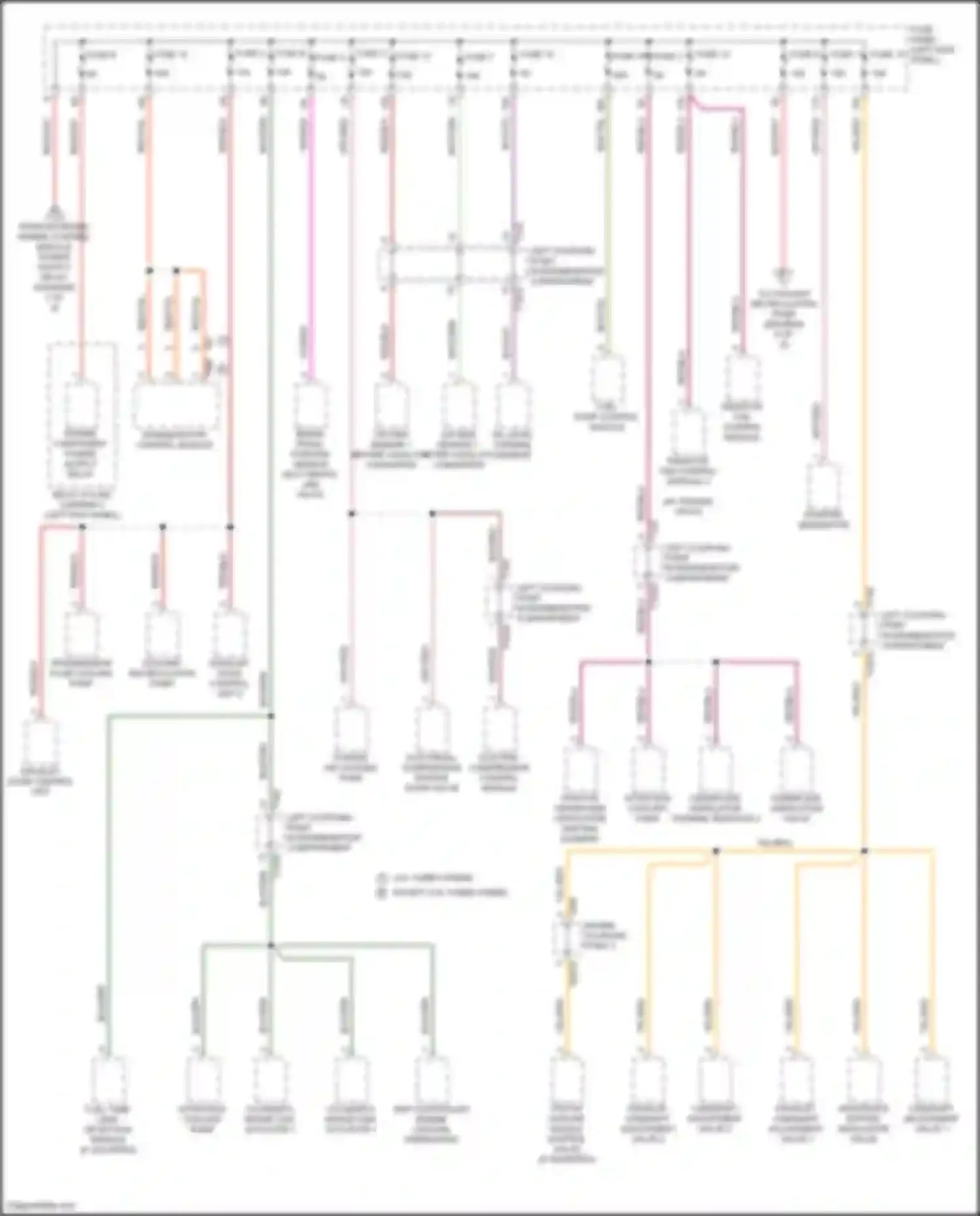 Wiring diagram engine coupling point 2 for Audi RS6 C8 (2019-2024) (1 of 1)