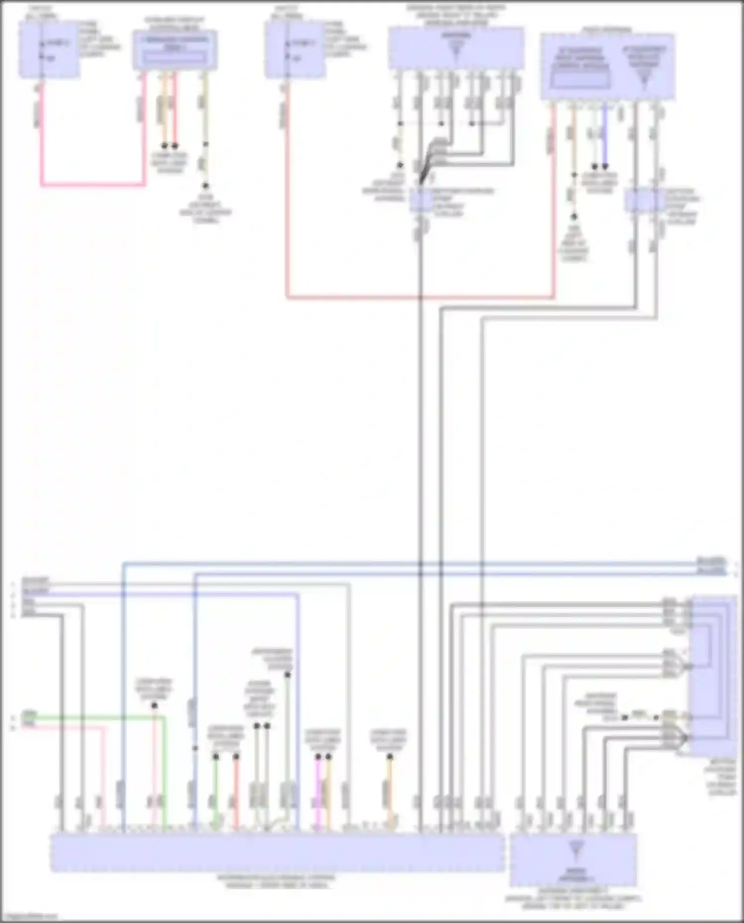 Wiring diagram hot at all times for Audi RS6 C8 (2019-2024) (66 of 151)