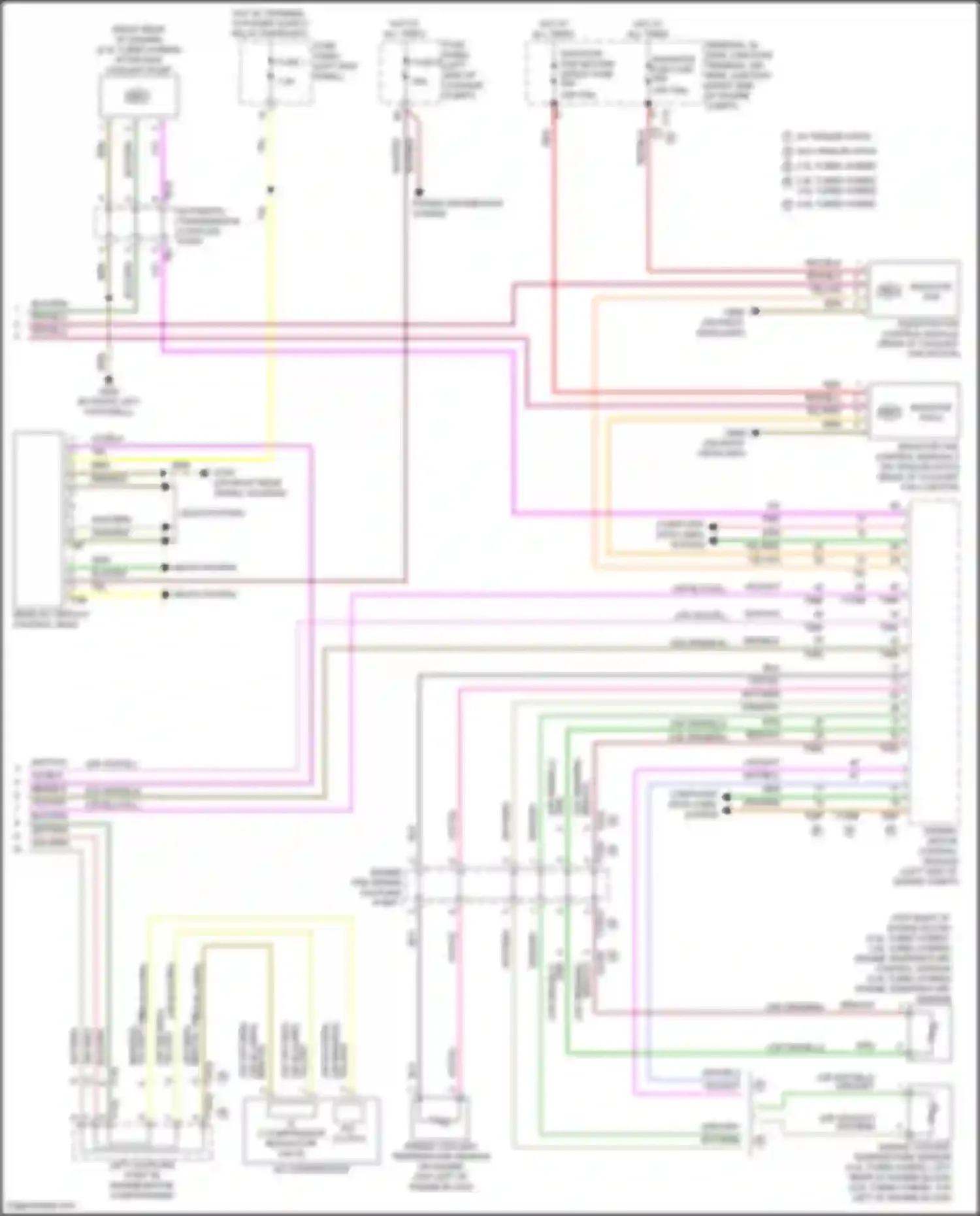 Wiring diagram pnk for Audi RS6 C8 (2019-2024) (42 of 75)