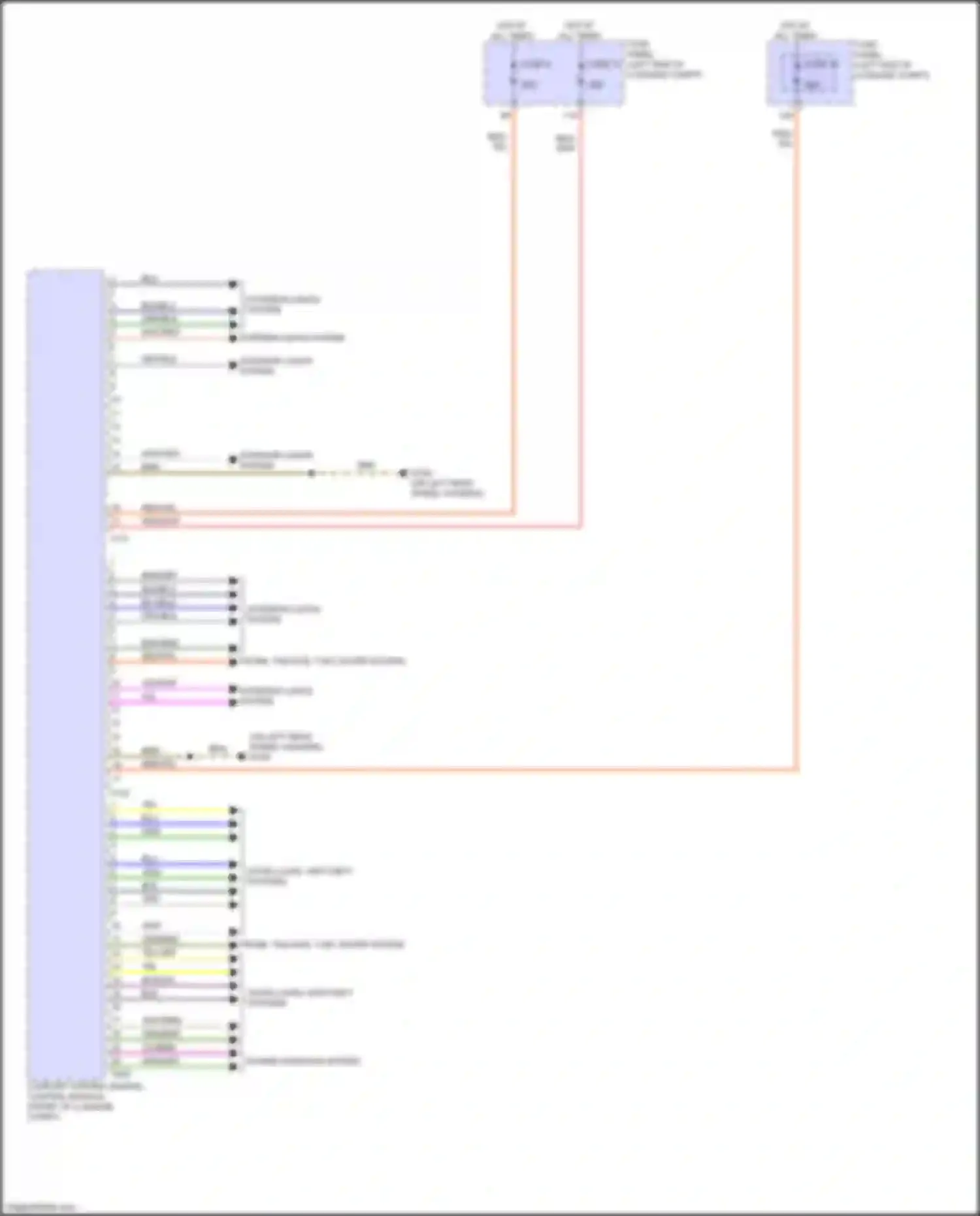 Wiring diagram red for Audi RS6 C8 (2019-2024) (71 of 113)
