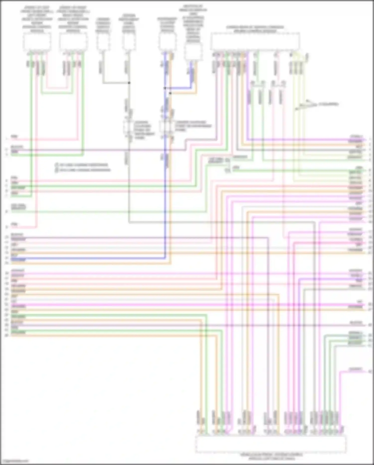 Wiring diagram vio/red for Audi RS6 C8 (2019-2024) (12 of 32)