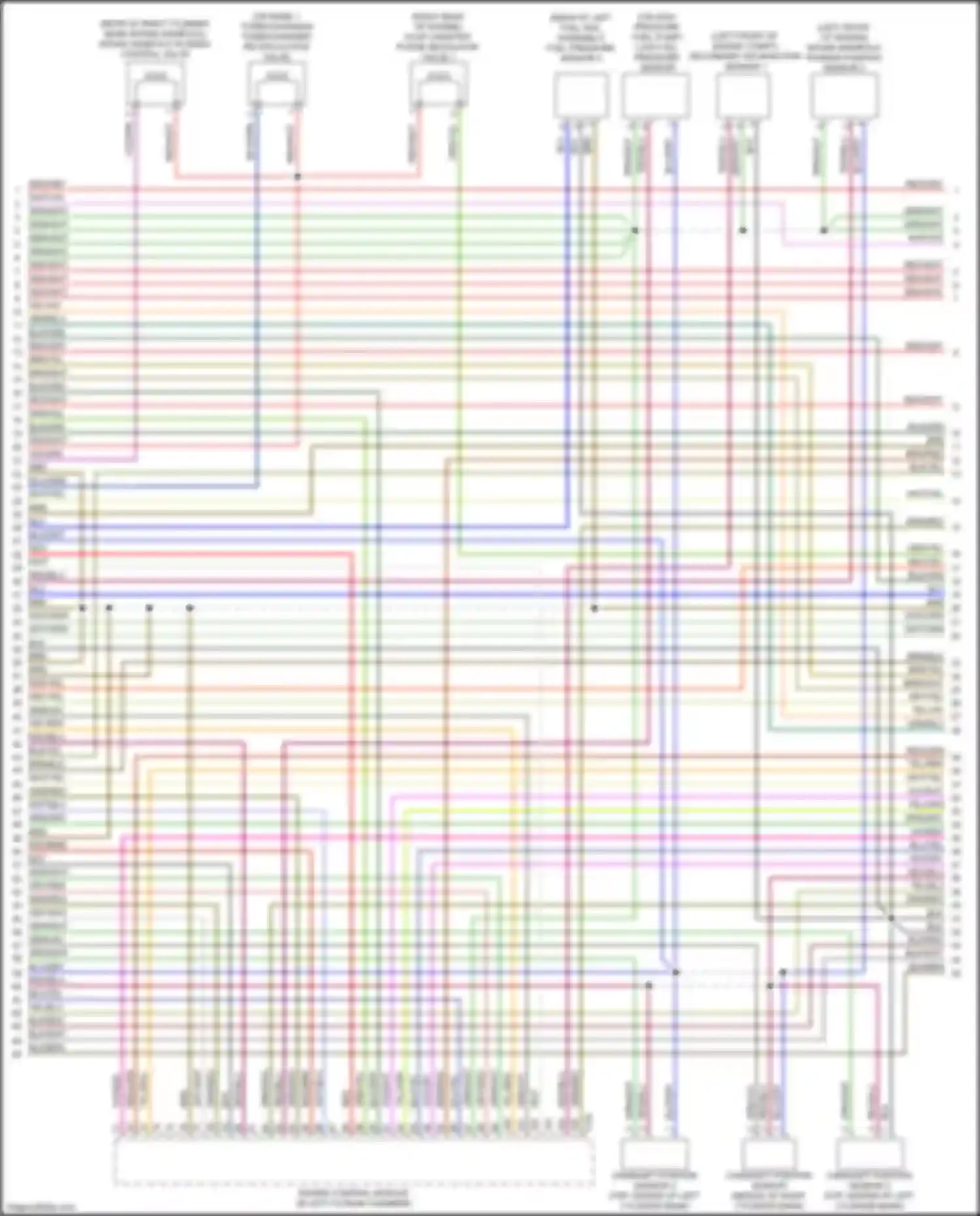RS7 Audi I facelift (2014-2018): Wiring diagram engine performance 4.0l turbo (10 of 12)
