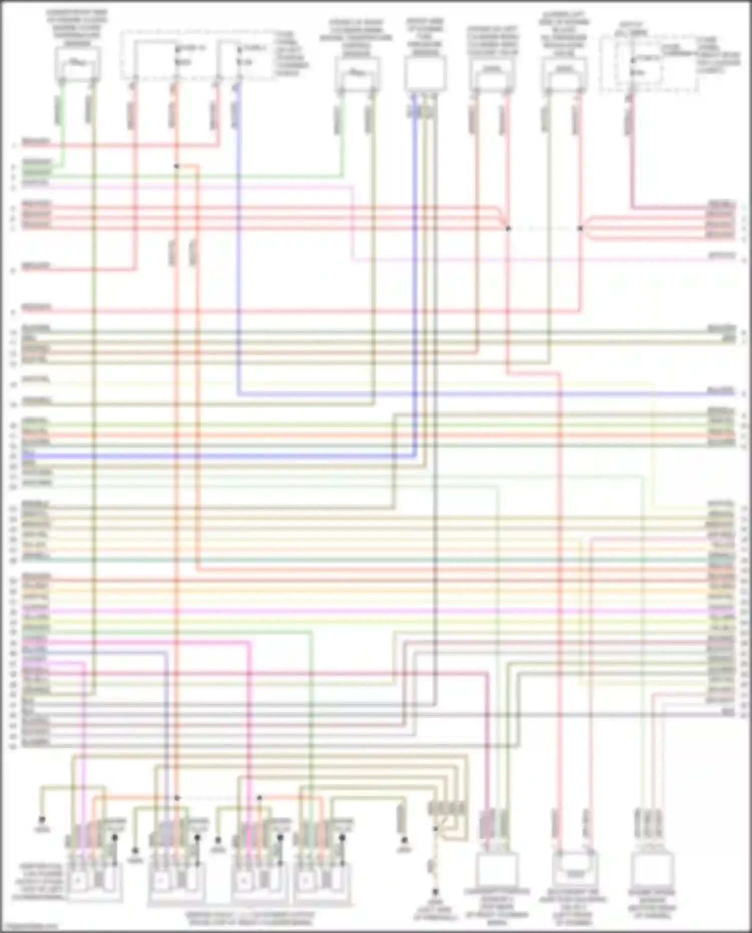 RS7 Audi I facelift (2014-2018): Wiring diagram engine performance 4.0l turbo (11 of 12)