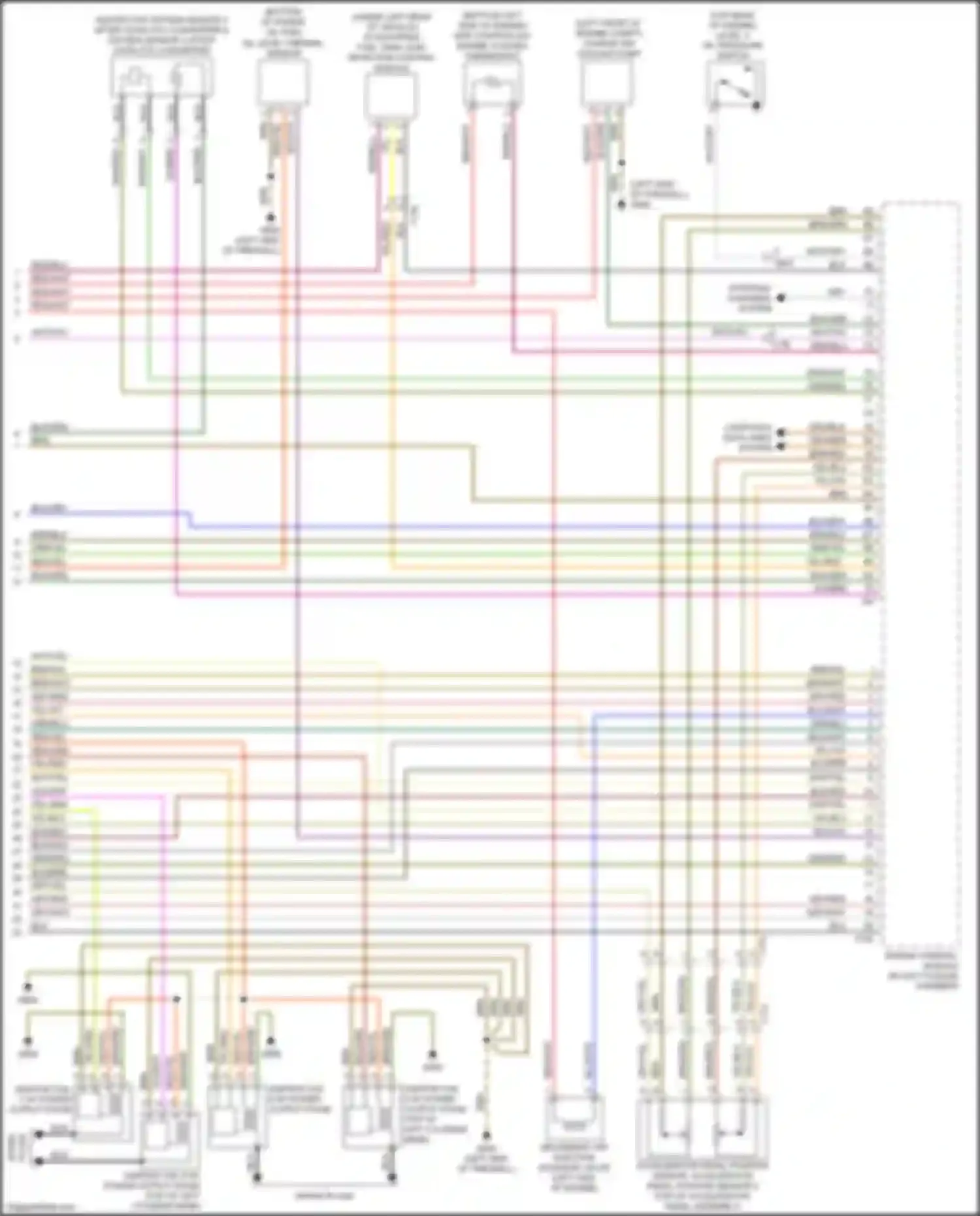 RS7 Audi I facelift (2014-2018): Wiring diagram engine performance 4.0l turbo (12 of 12)