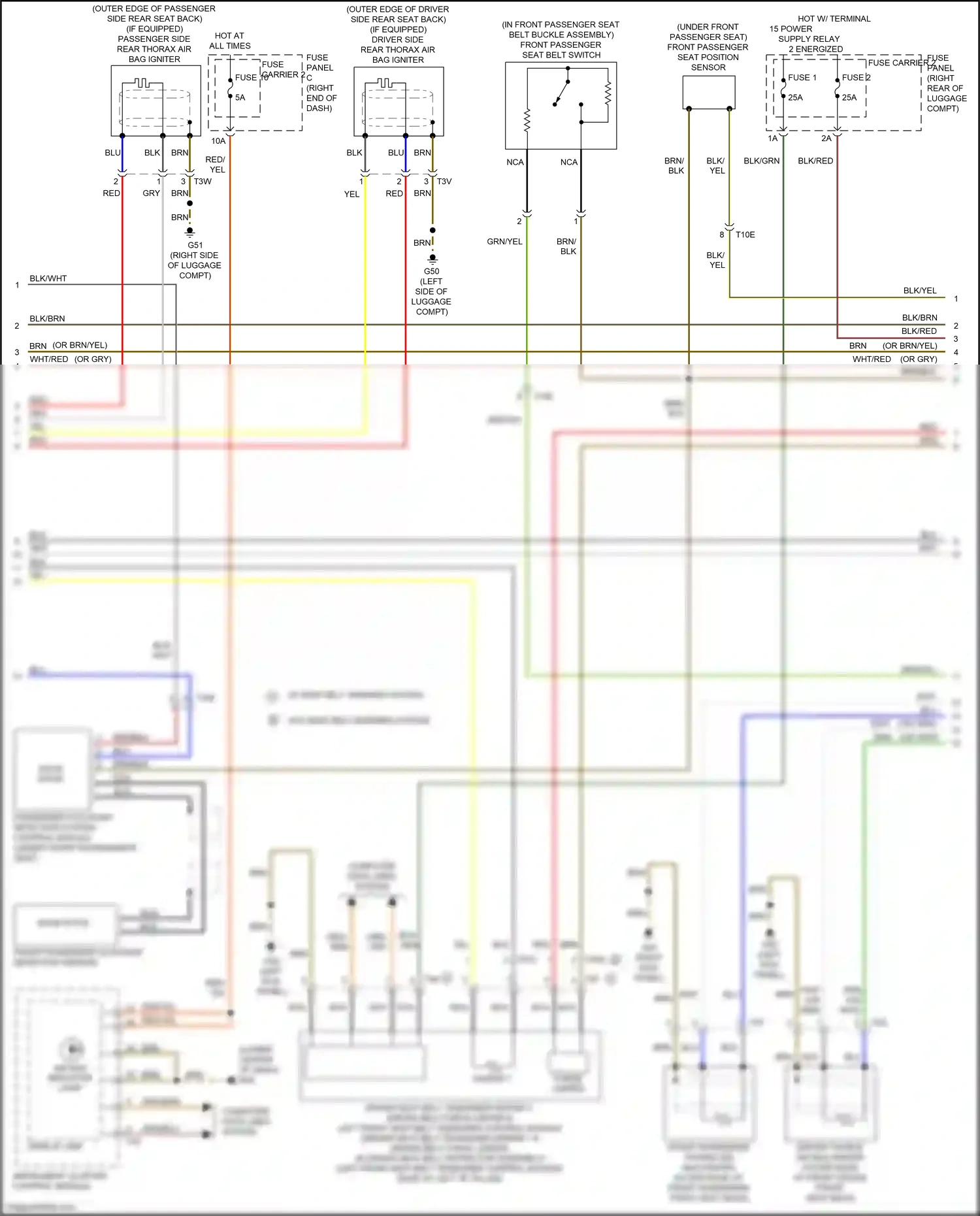 Audi RS7 I facelift (2014-2018) computer data lines system wiring diagram  (99 of 115)