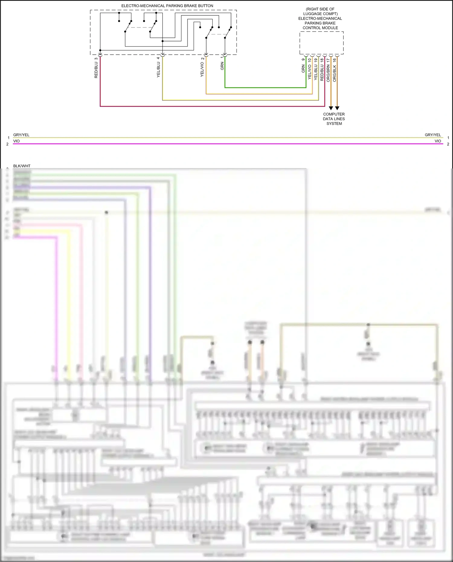 Audi RS7 I facelift (2014-2018) computer data lines system wiring diagram  (68 of 115)